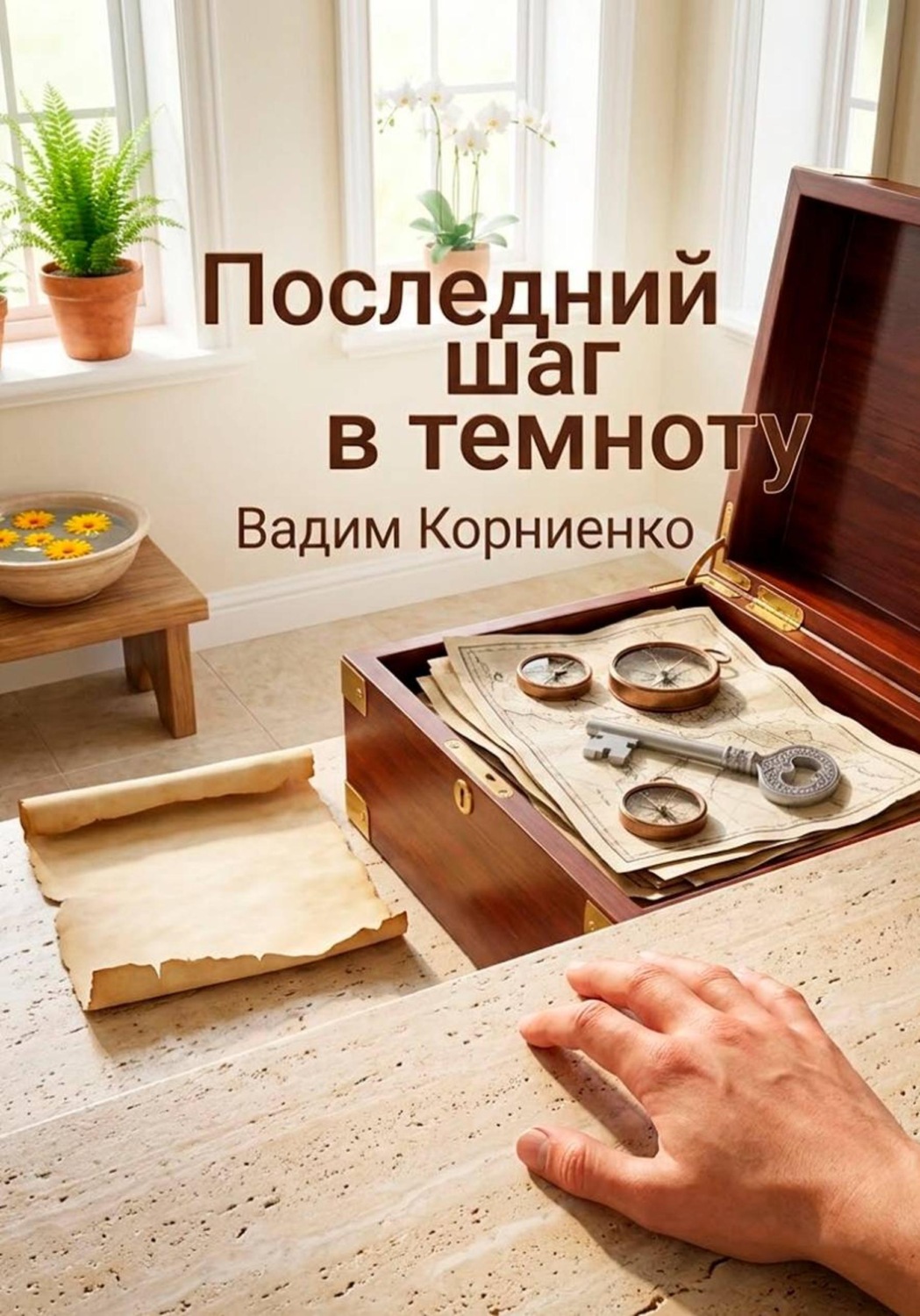Обложка: Последний шаг в темноту