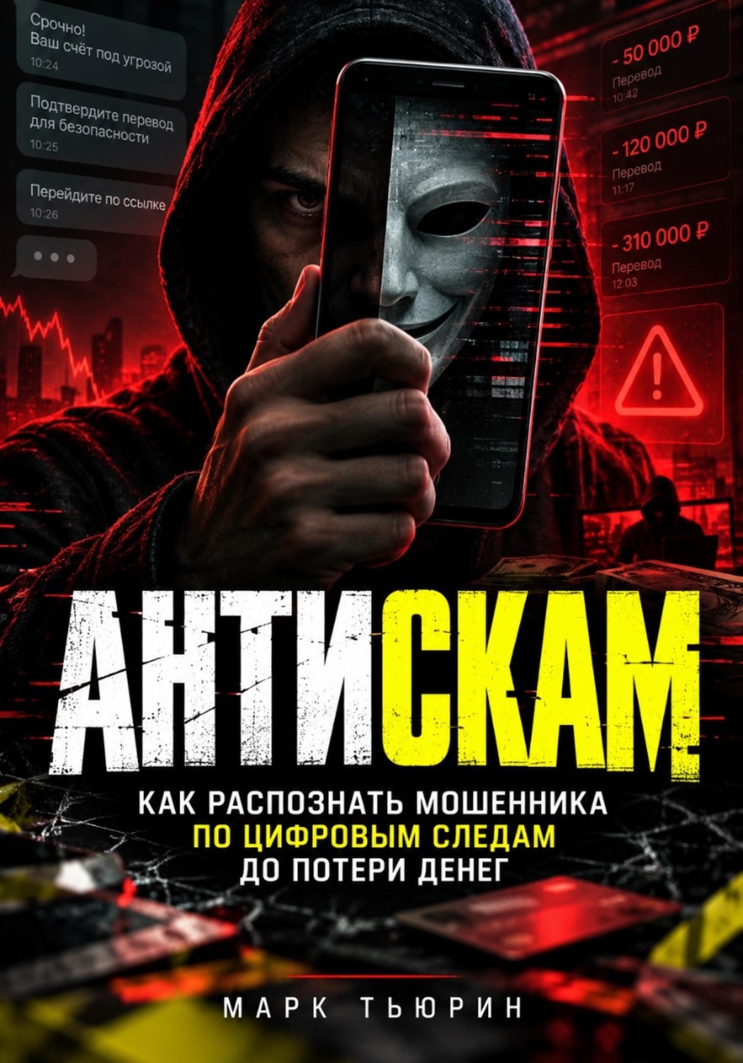Обложка: Антискам: Как распознать мошенника по цифровым следам до потери денег