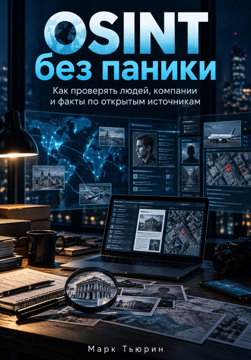 Обложка: OSINT без паники: Как проверять людей, компании и факты по открытым источникам