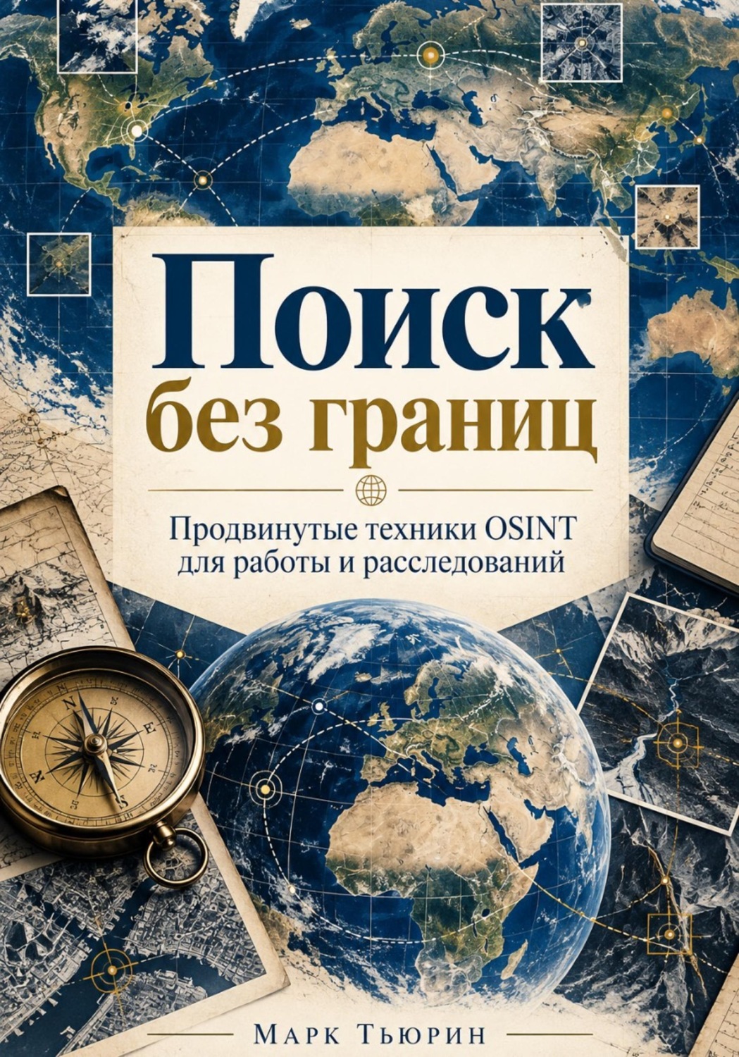 Обложка книги «Поиск без границ: Продвинутые техники OSINT для работы и расследований»