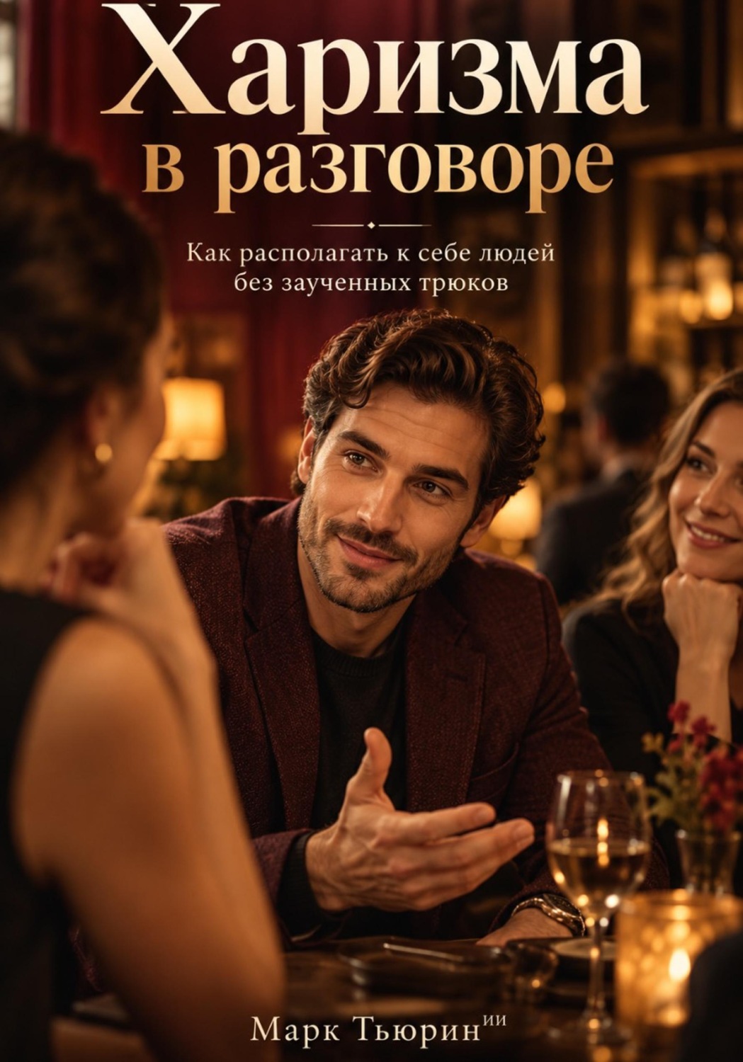 Обложка книги «Харизма в разговоре: Как располагать к себе людей без заученных трюков»