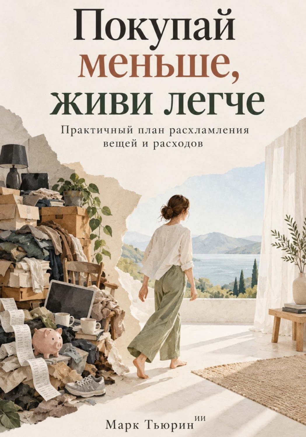 Обложка: Покупай меньше, живи легче: Практичный план расхламления вещей и расходов