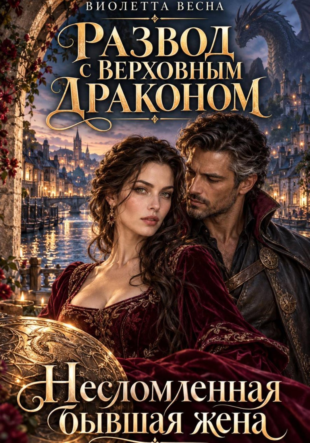 Обложка книги «Развод с Верховным драконом. Несломленная бывшая жена»