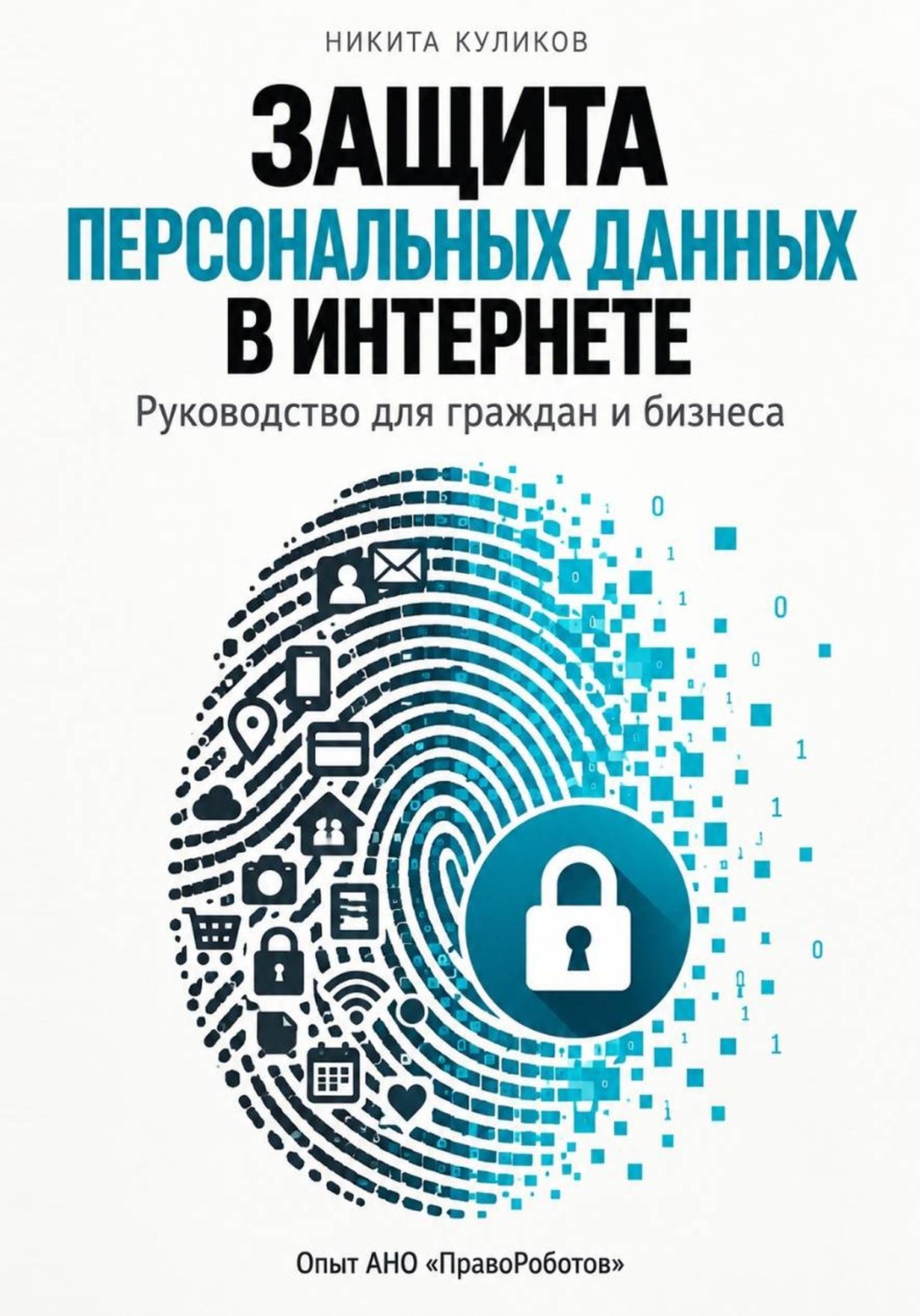 Обложка книги «Защита персональных данных в интернете»