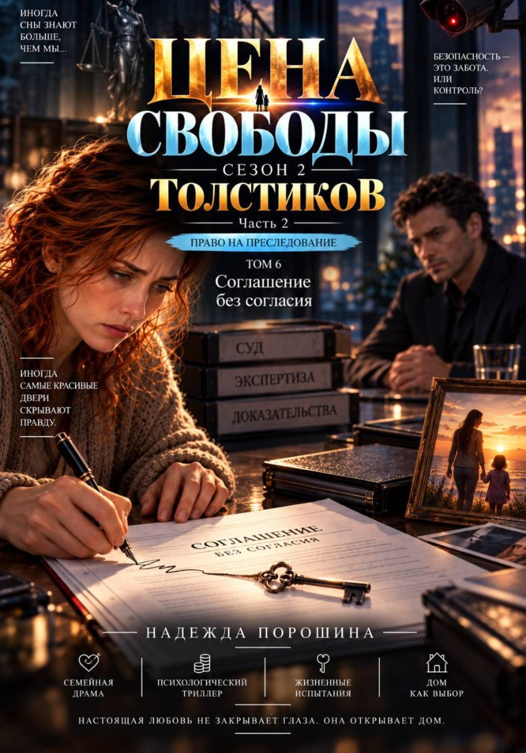 Обложка книги «ЦЕНА СВОБОДЫ. СЕЗОН 2. Толстиков. Часть 2. Право на преследование. Том 6. Соглашение без согласия»