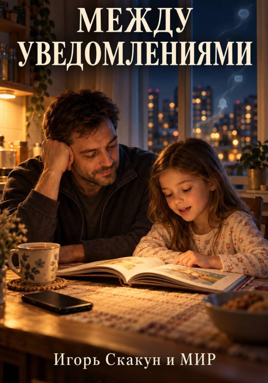 Обложка книги «Между уведомлениями»