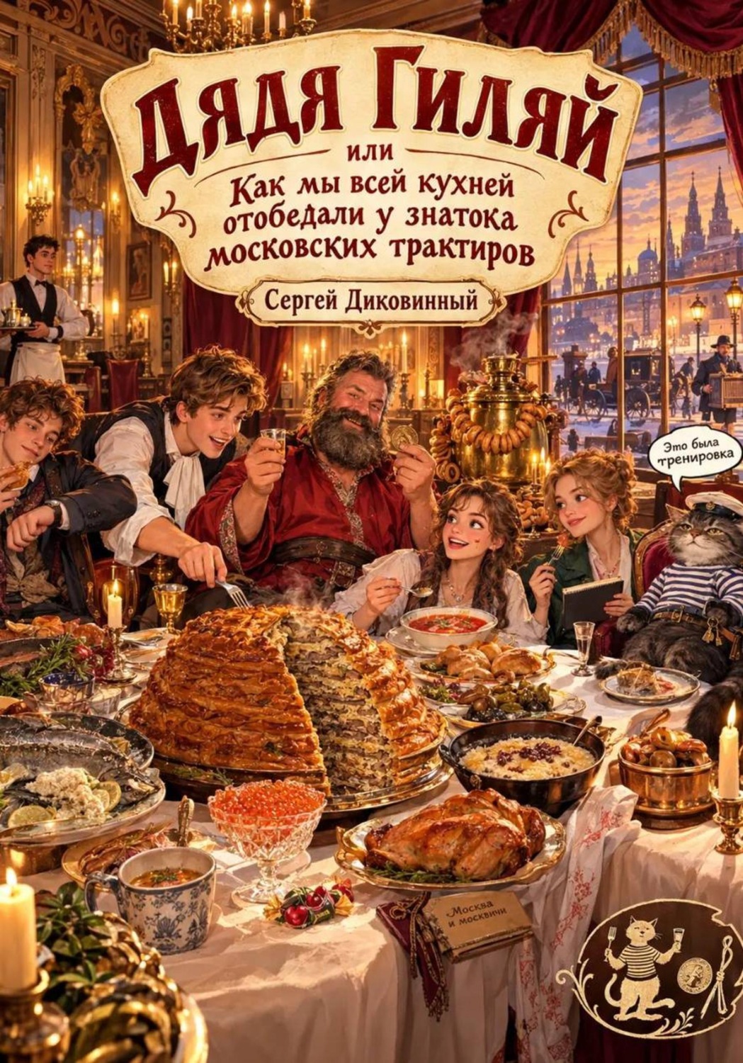 Обложка книги «Дядя Гиляй, или Как мы всей кухней отобедали у знатока московских трактиров»