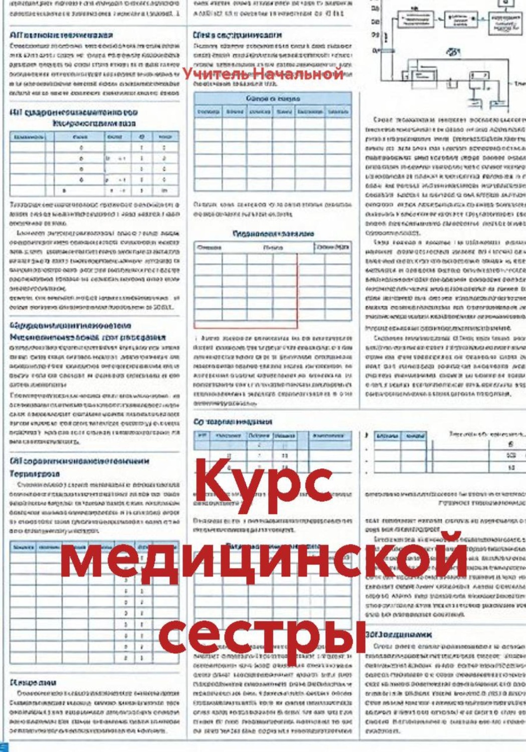 Обложка книги «Курс медицинской сестры»