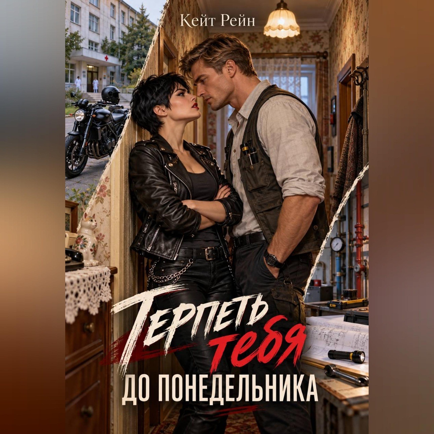 Обложка книги «Терпеть тебя до понедельника»
