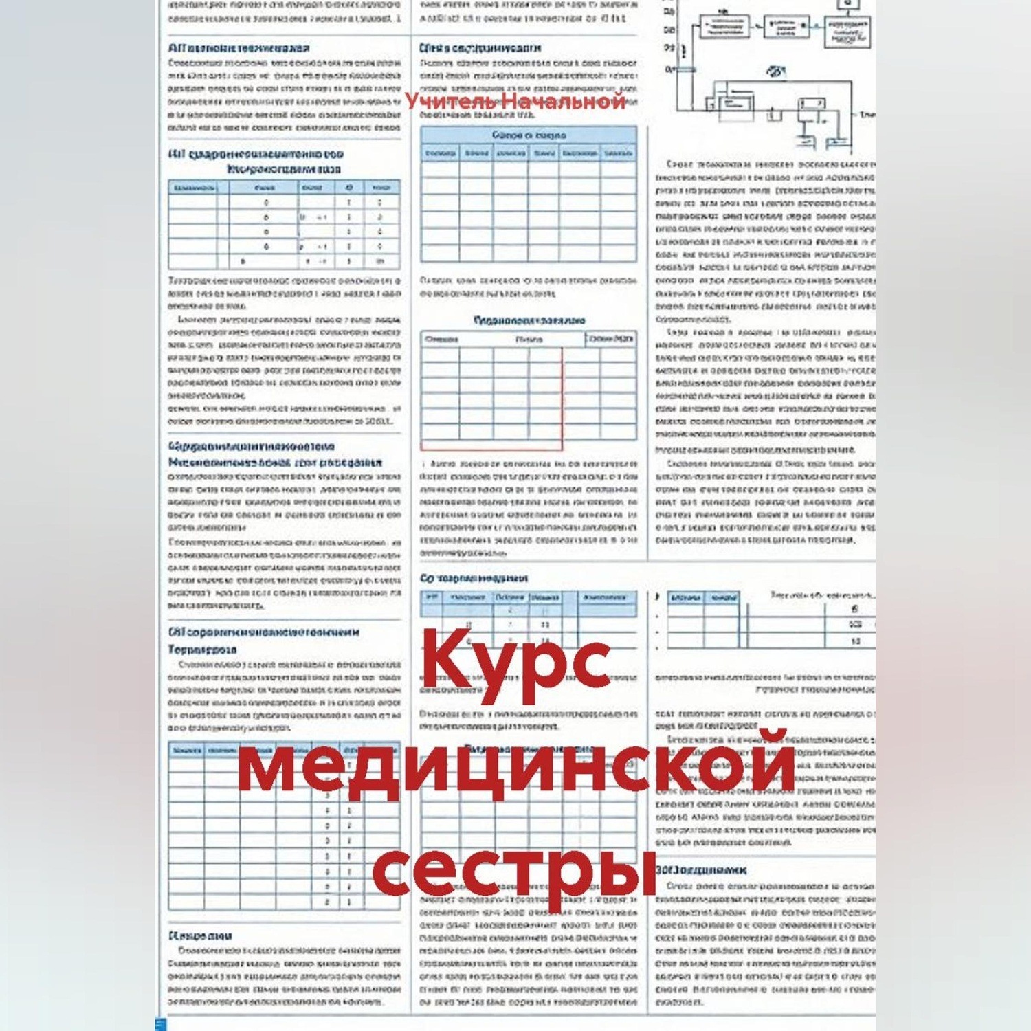 Обложка книги «Курс медицинской сестры»
