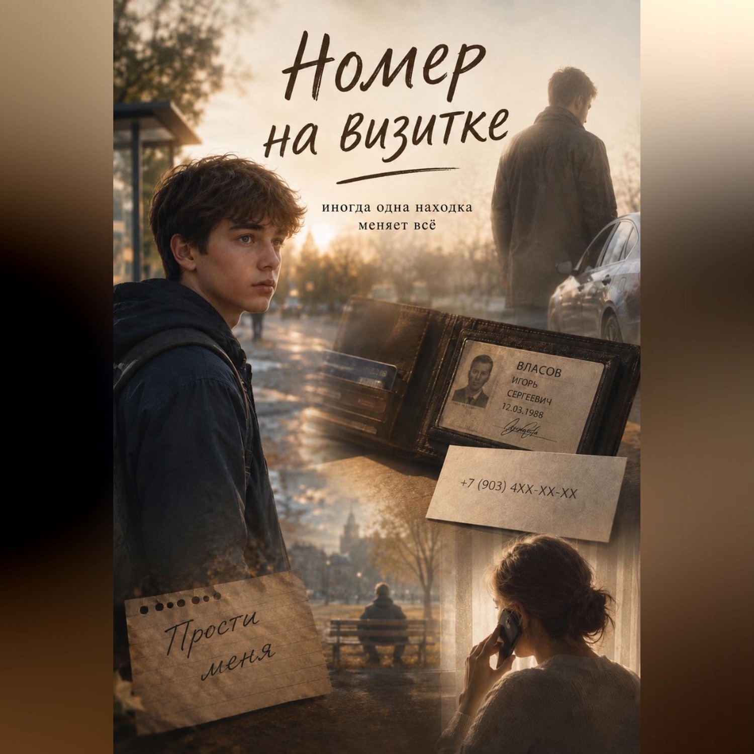 Обложка книги «Номер на визитке»