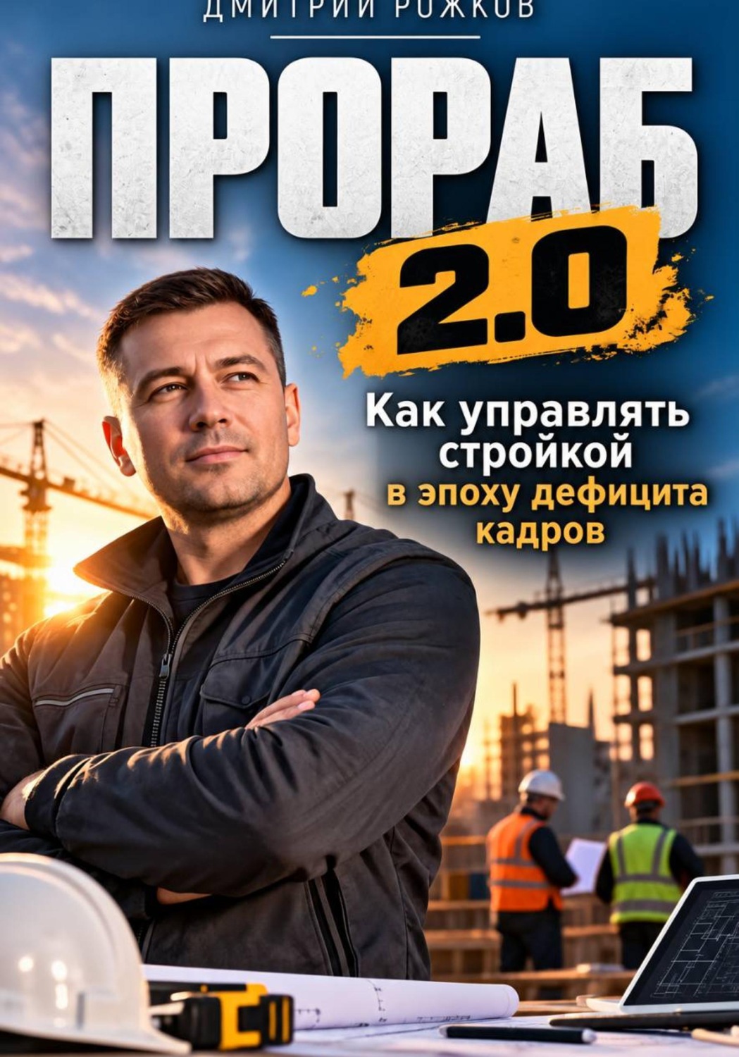 Обложка книги «ПРОРАБ 2.0 Как управлять стройкой в эпоху дефицита кадров и новых материалов.»