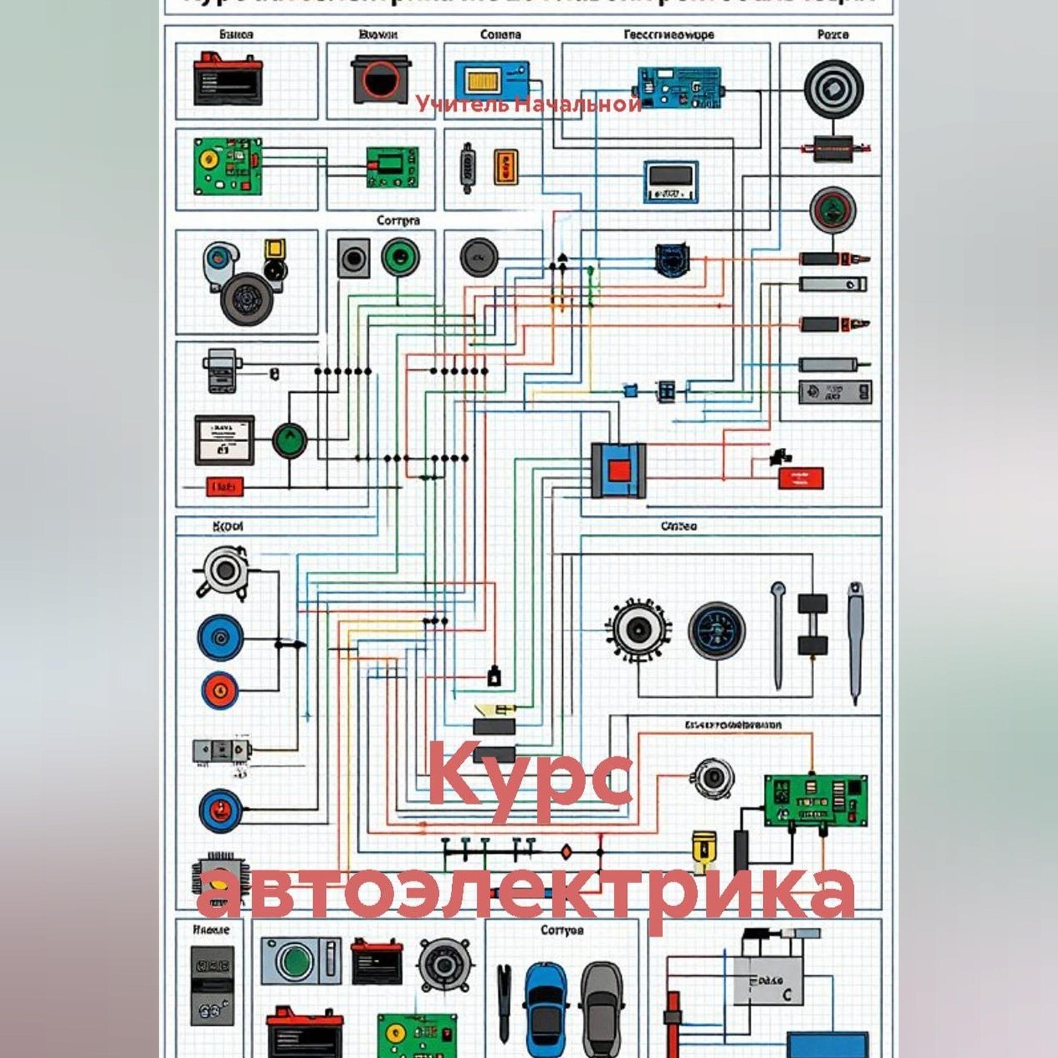 Обложка книги «Курс автоэлектрика»
