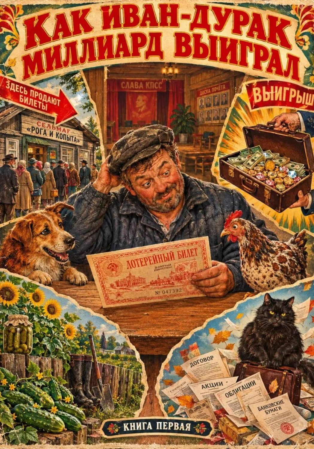Обложка книги «КАК ИВАН-ДУРАК МИЛЛИАРД ВЫИГРАЛ»
