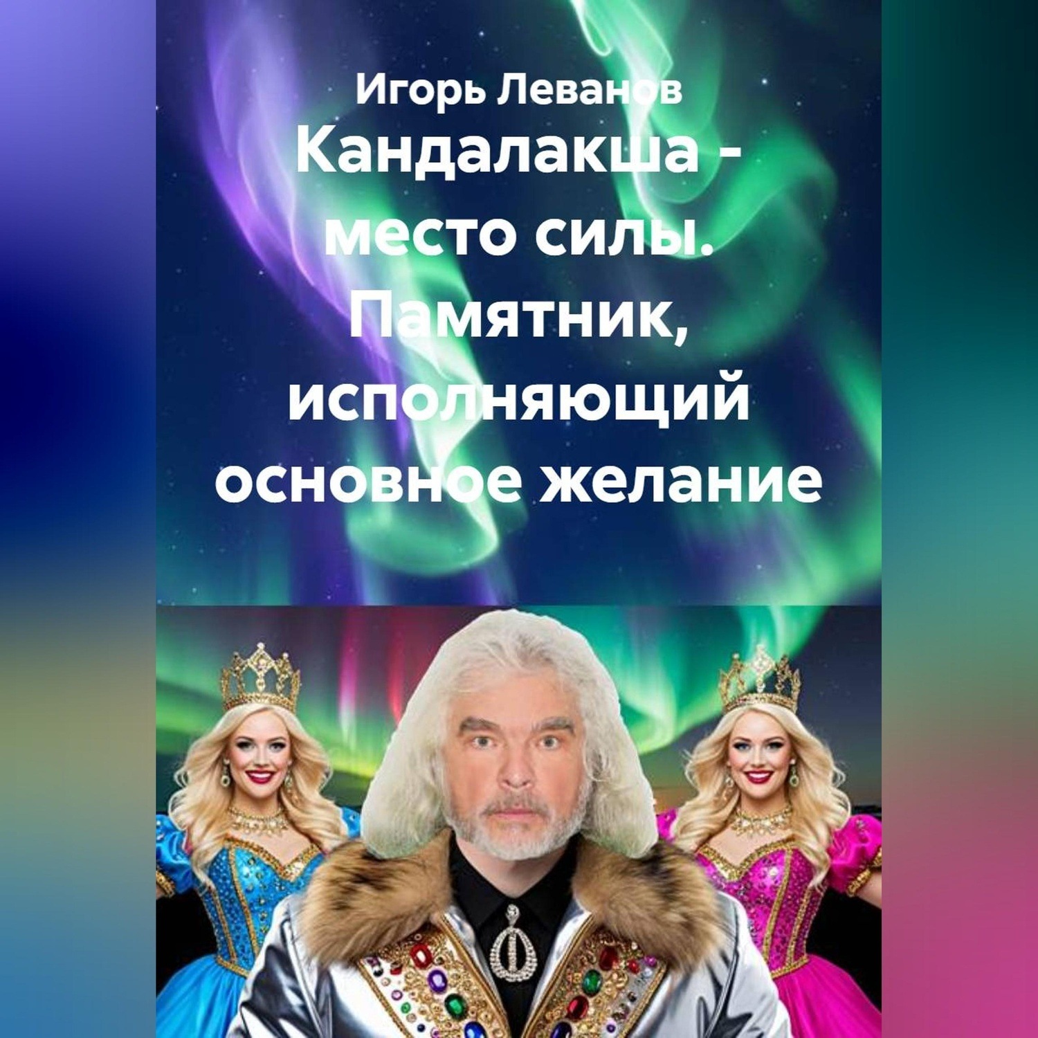 Обложка книги «Кандалакша - место силы. Памятник, исполняющий основное желание»