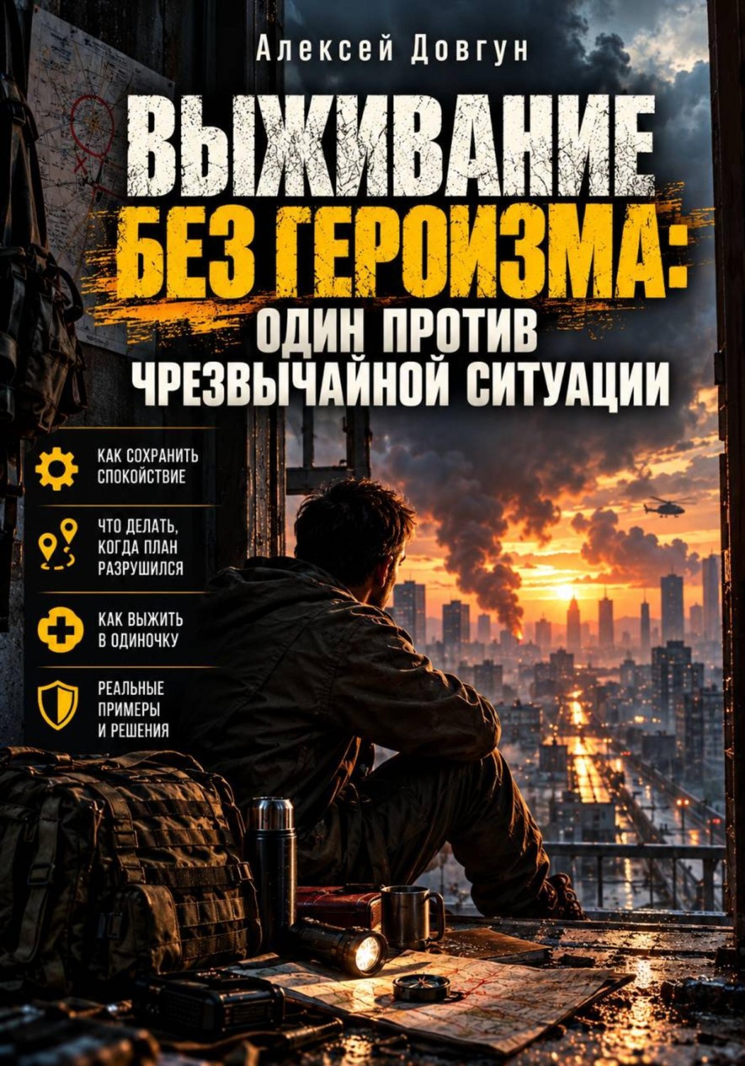 Обложка книги «Выживание без героизма: Один против чрезвычайной ситуации»