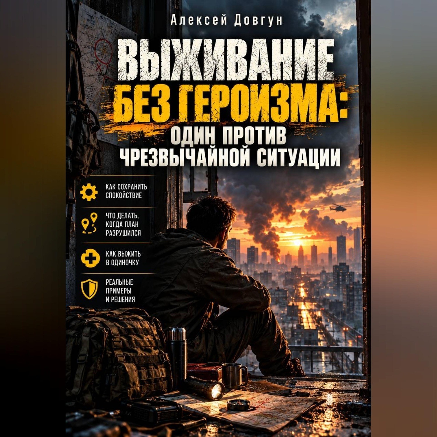 Обложка книги «Выживание без героизма: Один против чрезвычайной ситуации»