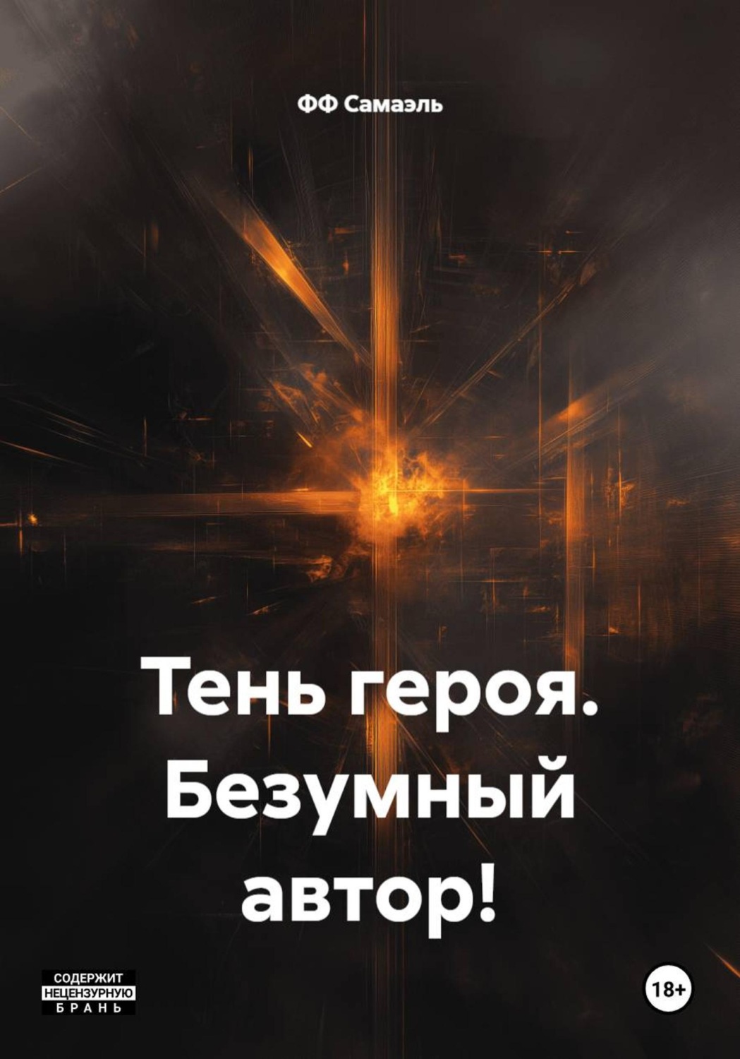 Обложка книги «Тень героя. Безумный автор!»