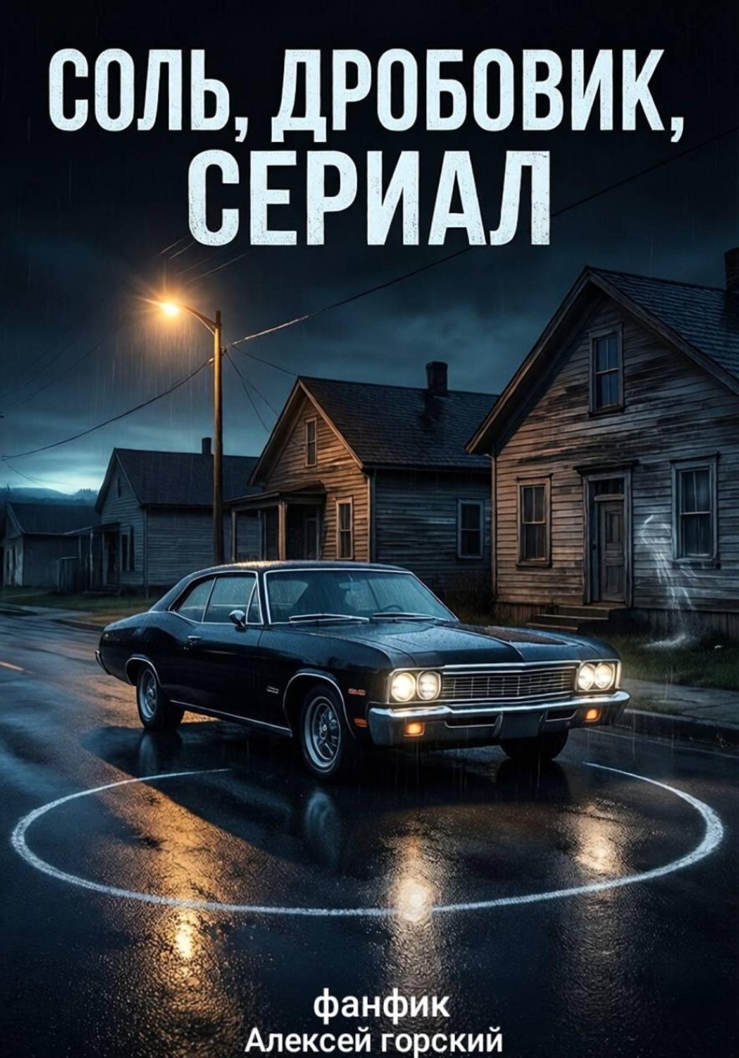 Обложка книги «Соль, дробовик, сериал»