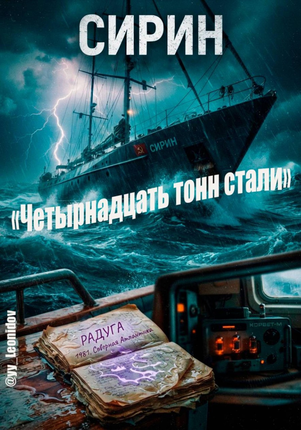 Обложка книги ««Четырнадцать тонн стали»»