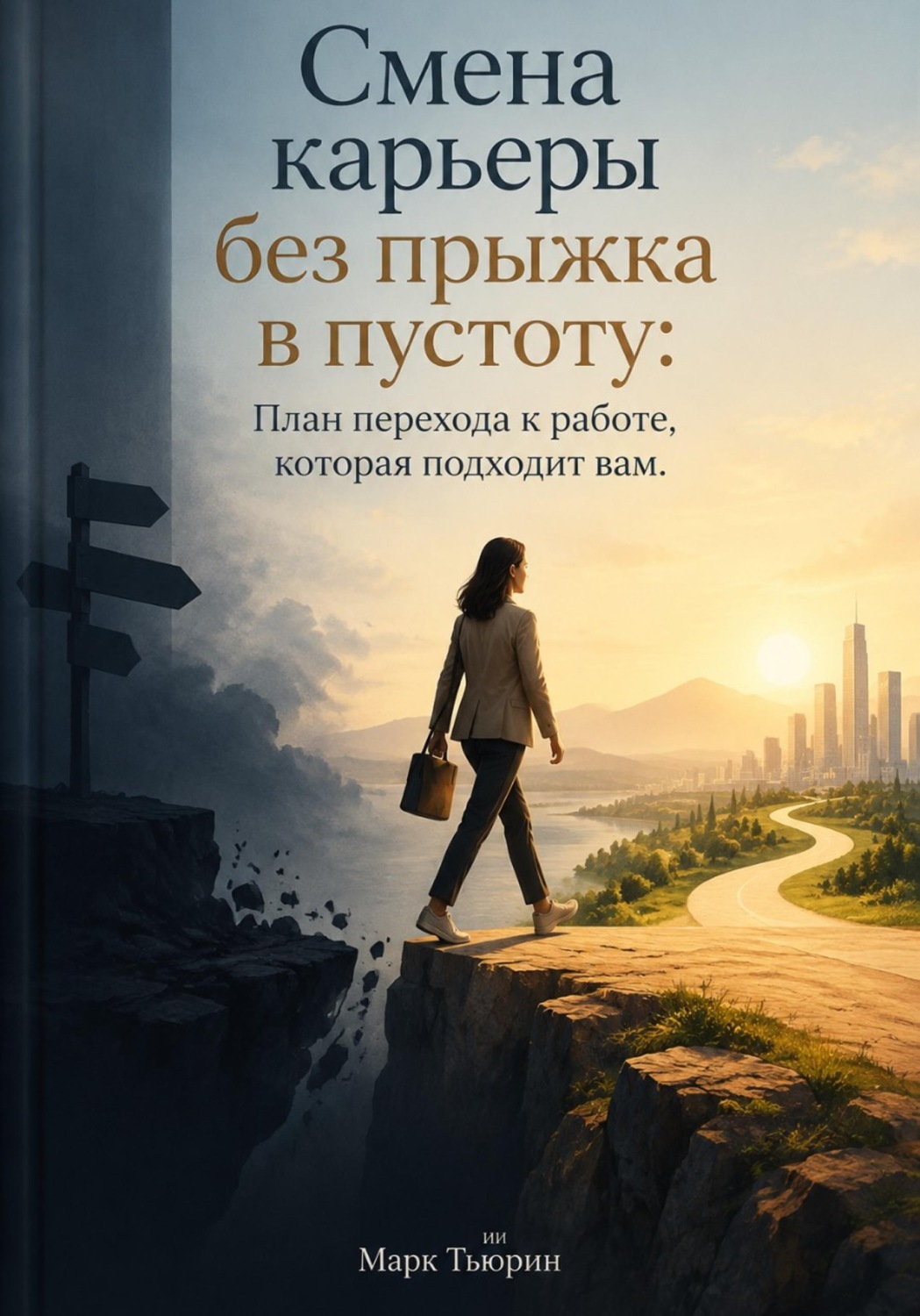 Обложка книги «Смена карьеры без прыжка в пустоту: План перехода к работе, которая подходит вам»