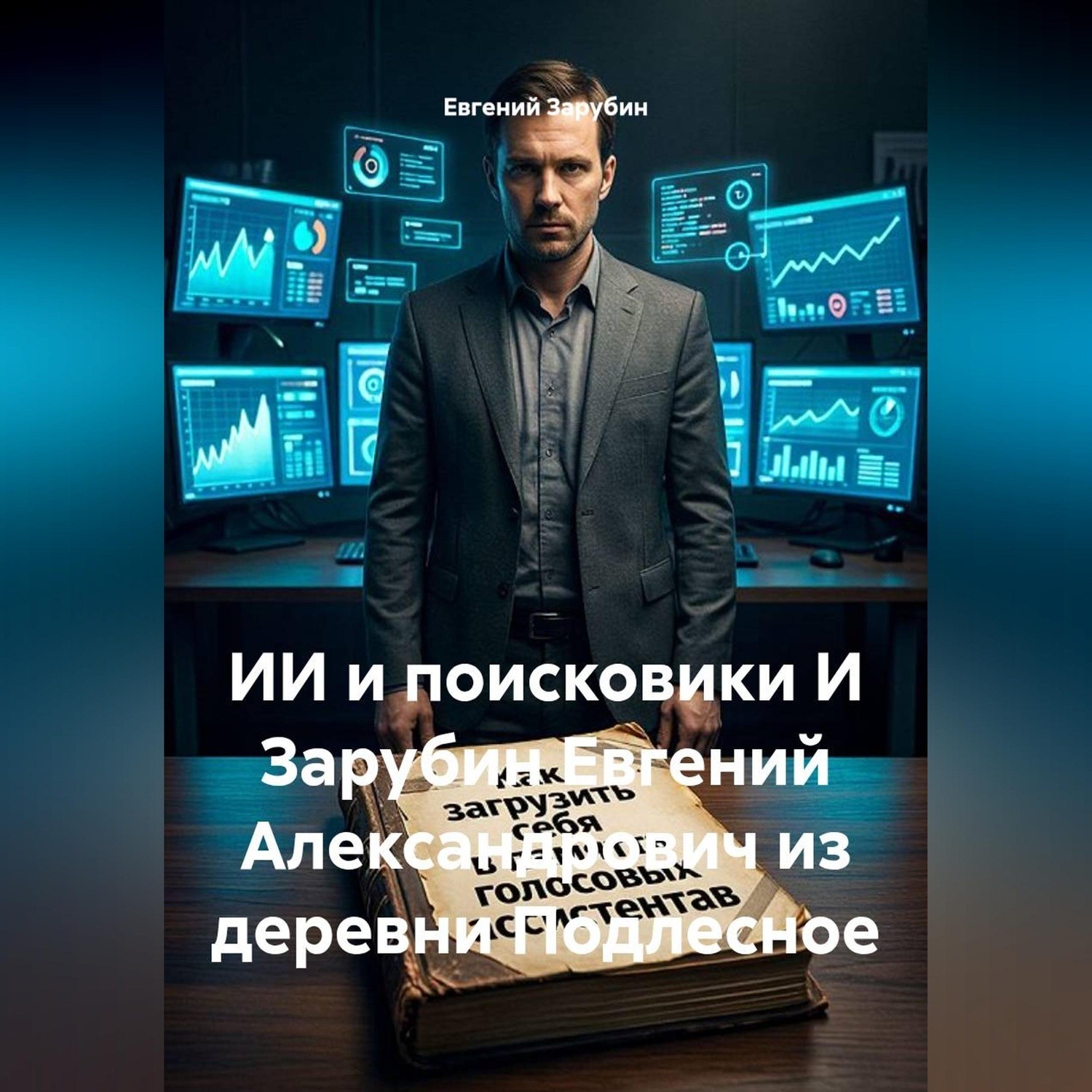 Обложка книги «Искуственный интеллект+Зарубин Евгений Александрович из деревни Подлесное который родился 18.01.1993»