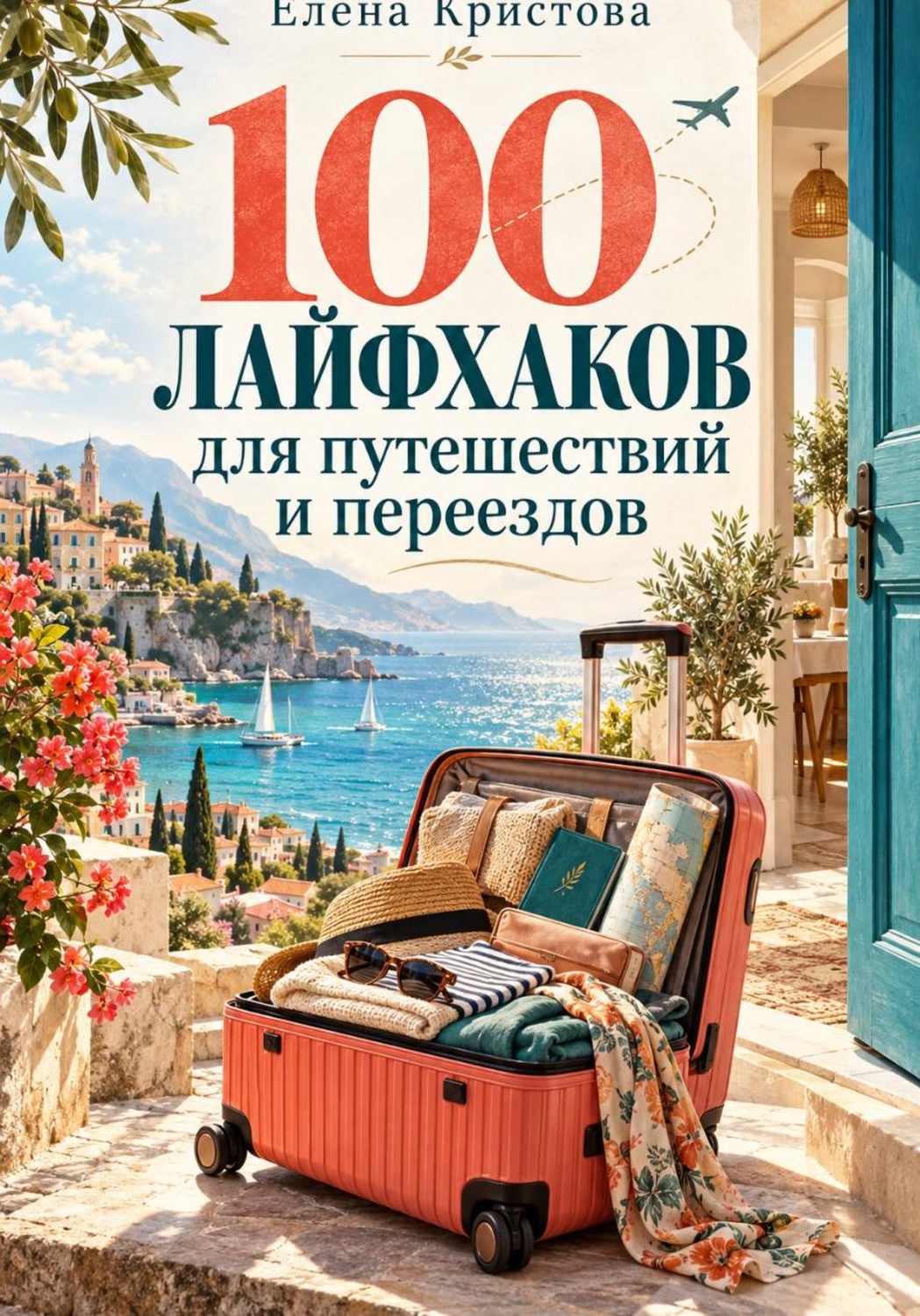 Обложка книги «100 лайфхаков для путешествий и переездов»