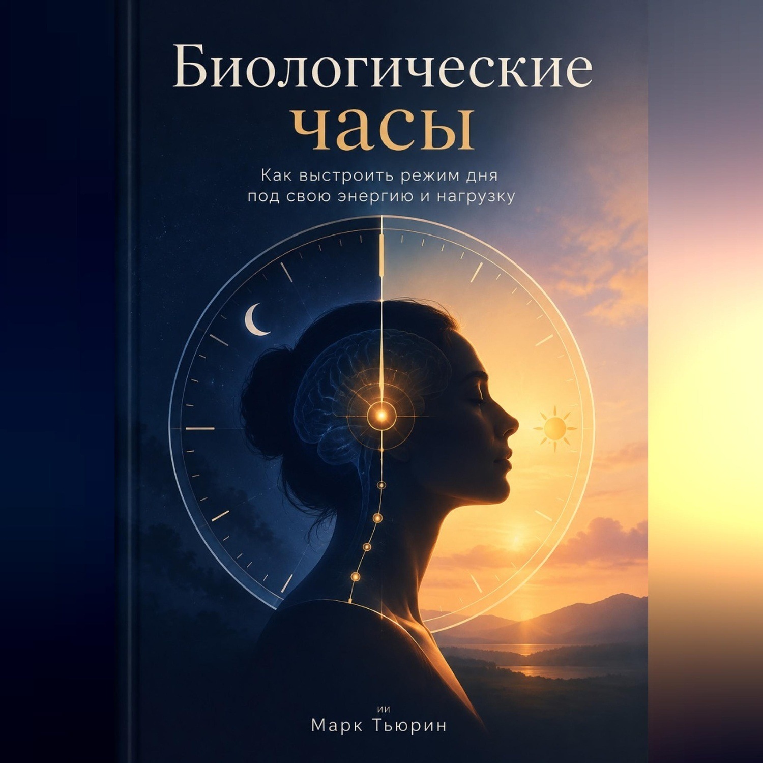 Обложка книги «Биологические часы: Как выстроить режим дня под свою энергию и нагрузку»