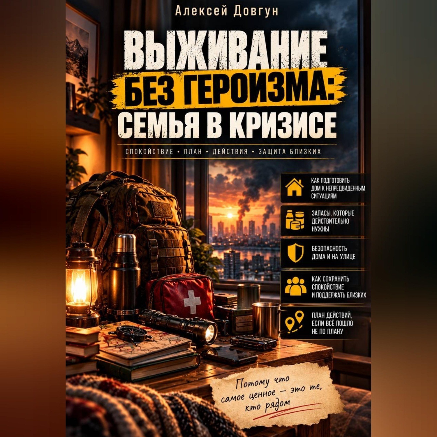 Обложка книги «Выживание без героизма: Семья в кризисе»