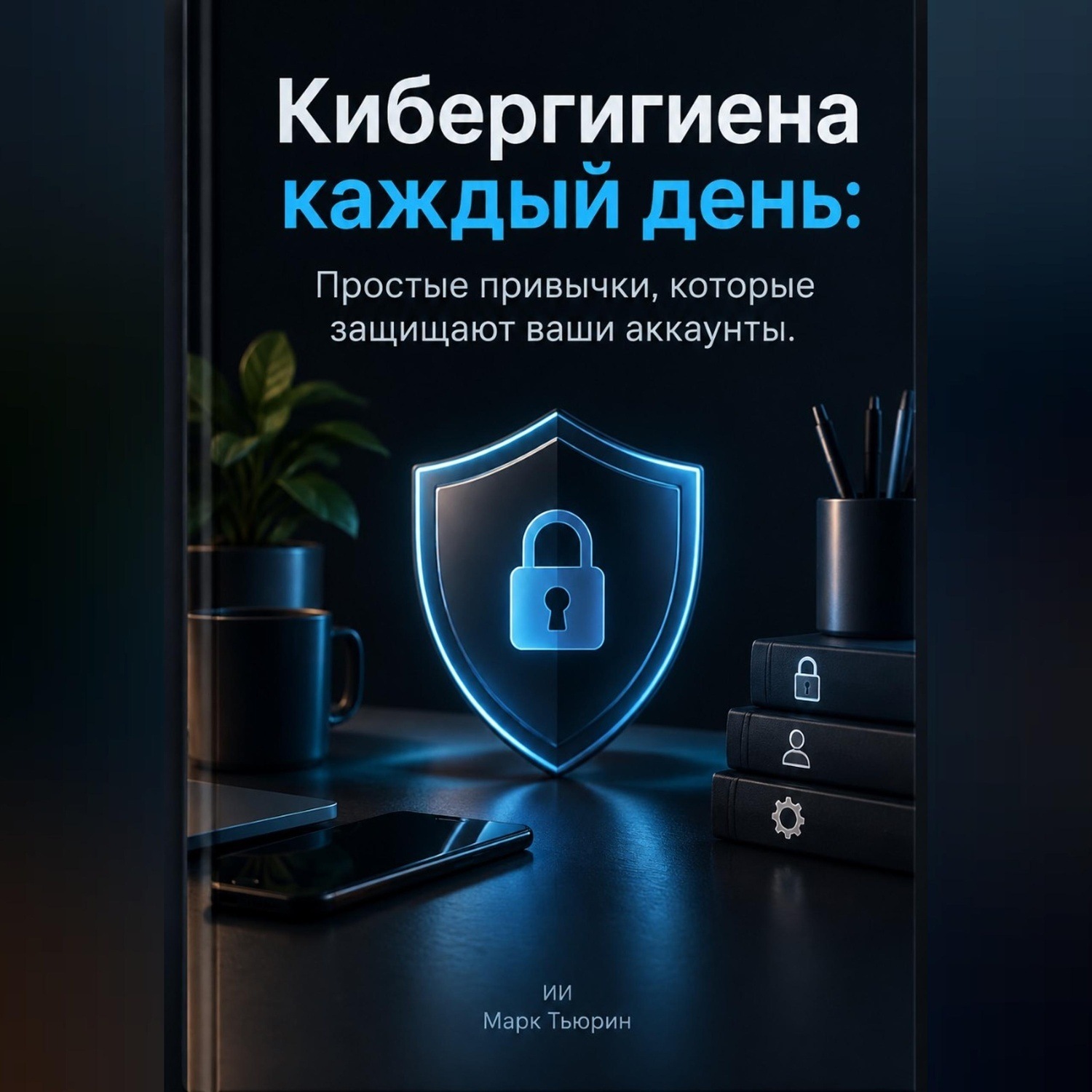 Обложка книги «Кибергигиена каждый день: Простые привычки, которые защищают ваши аккаунты»