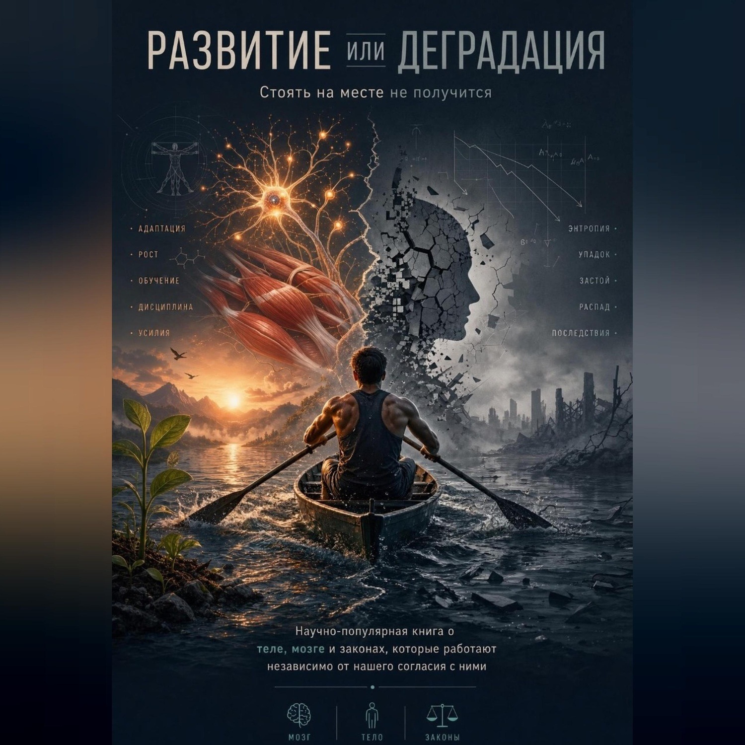 Обложка книги «Развитие или деградация: стоять на месте не получится»