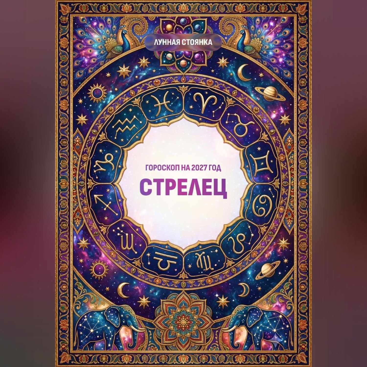 Обложка книги «Гороскоп на 2027 год: Стрелец»