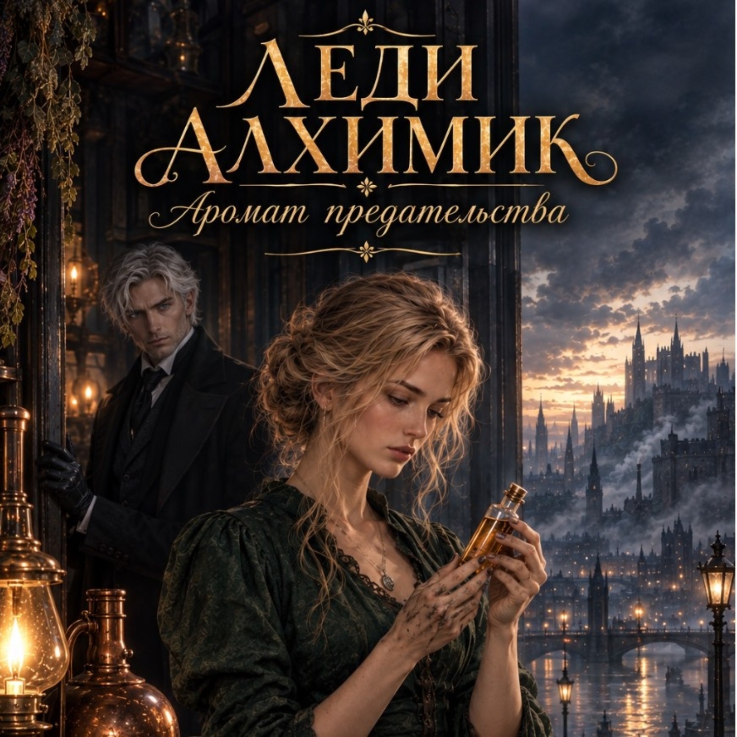 Обложка книги «Леди Алхимик. Аромат предательства»