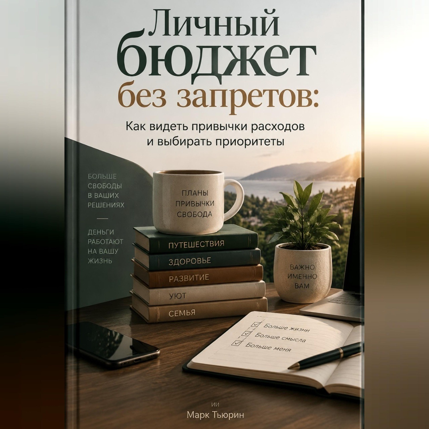 Обложка книги «Личный бюджет без запретов: Как видеть привычки расходов и выбирать приоритеты»