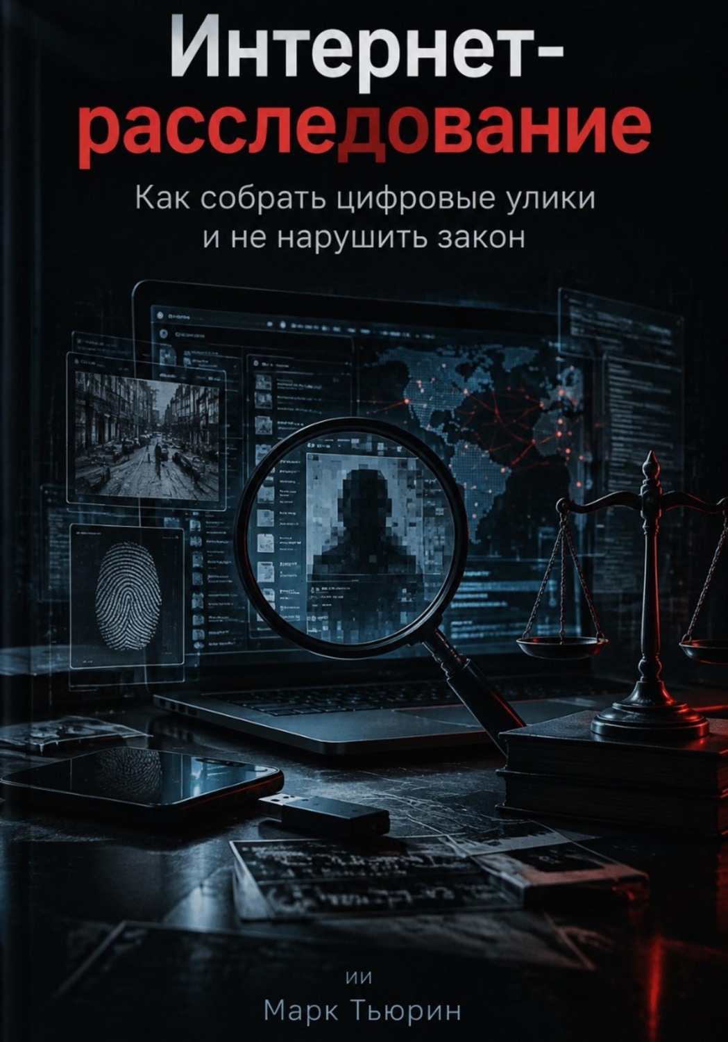 Обложка книги «Интернет-расследование: Как собрать цифровые улики и не нарушить закон»