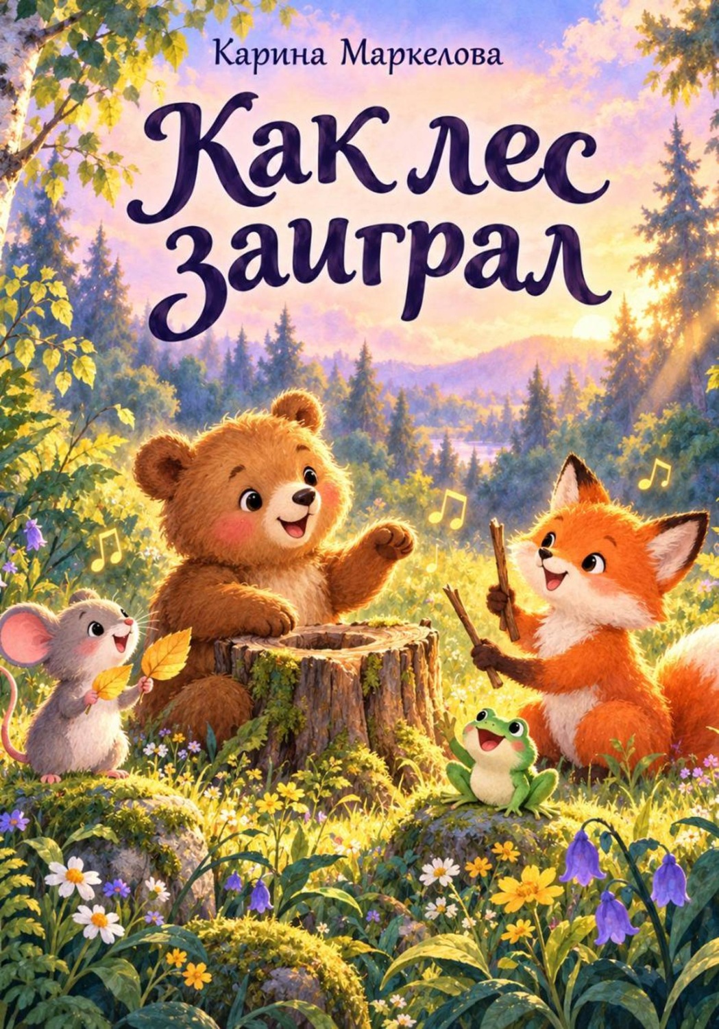 Обложка книги «Как лес заиграл»