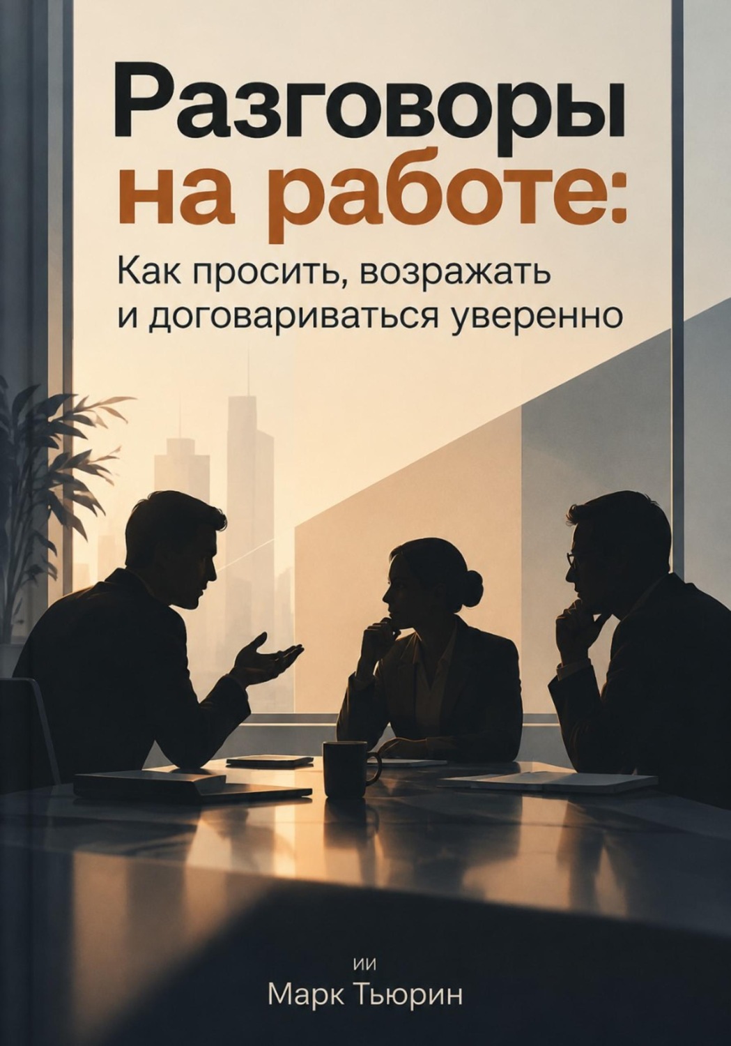 Обложка книги «Разговоры на работе: Как просить, возражать и договариваться уверенно»