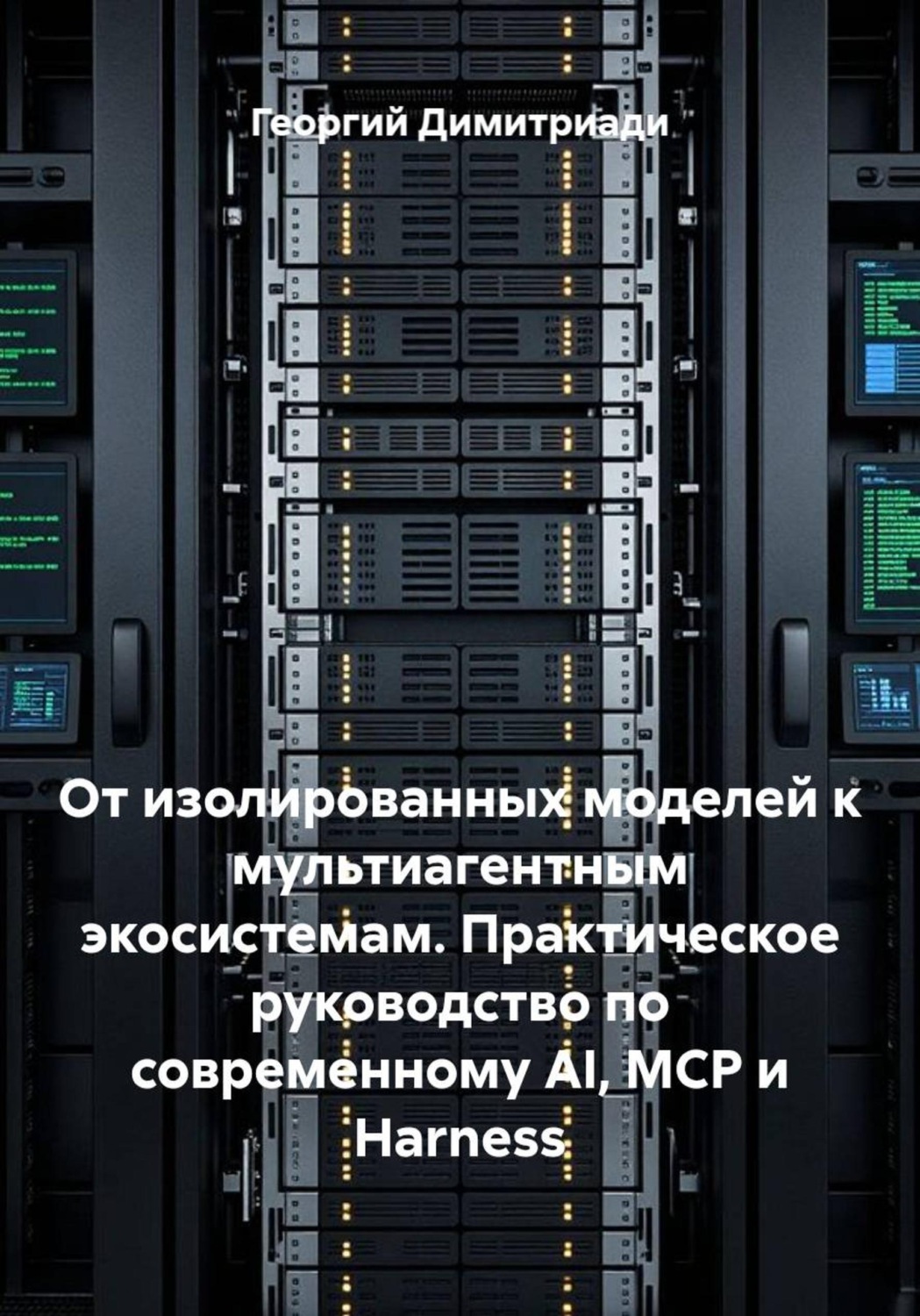 Обложка книги «От изолированных моделей к мультиагентным экосистемам. Практическое руководство по современному AI, MCP и Harness»