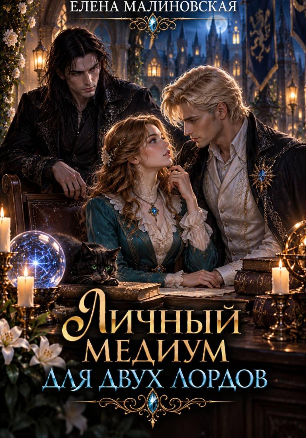 Обложка книги «Личный медиум для двух лордов»