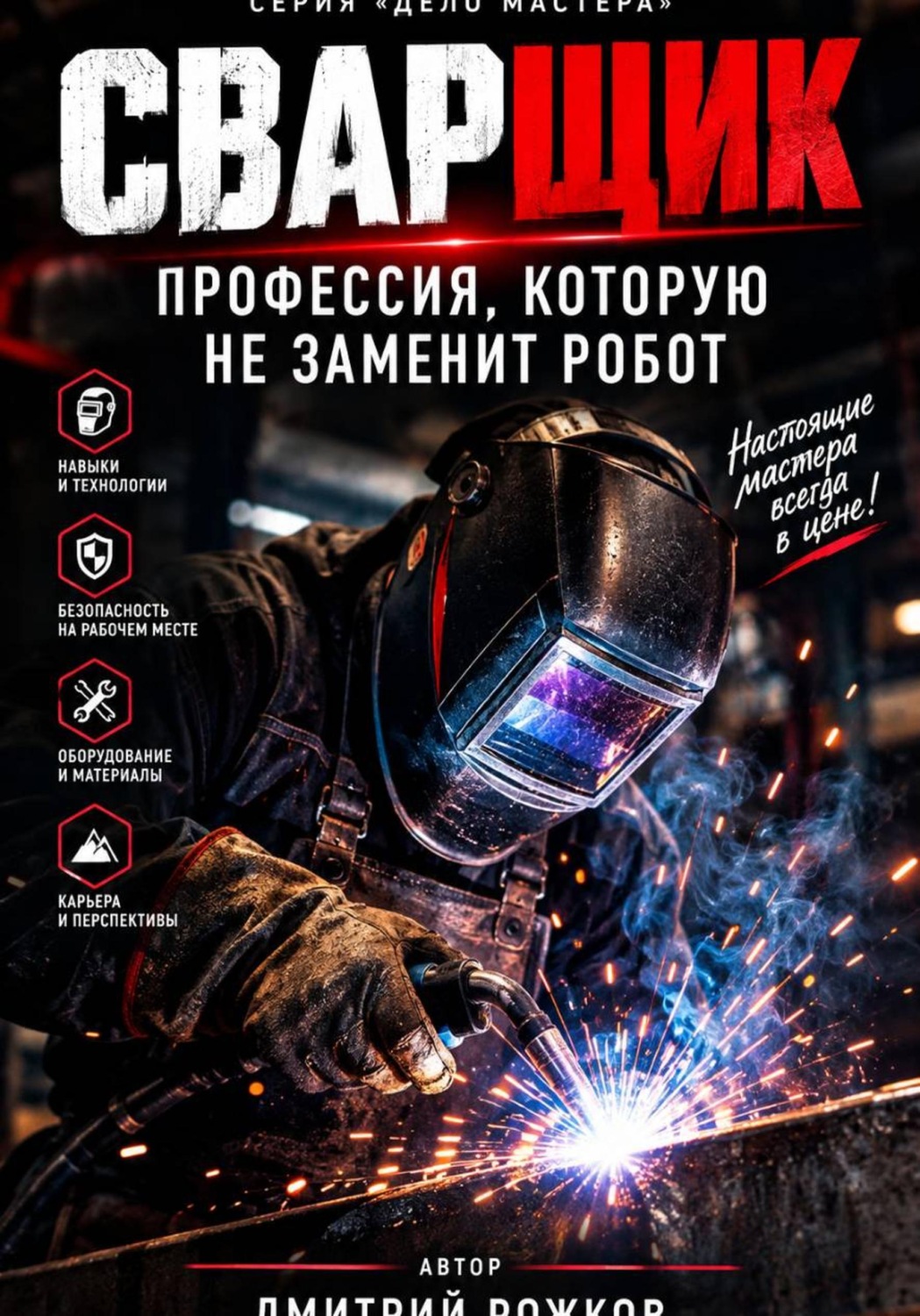 Обложка книги «Сварщик. Профессия, которую не заменит робот»
