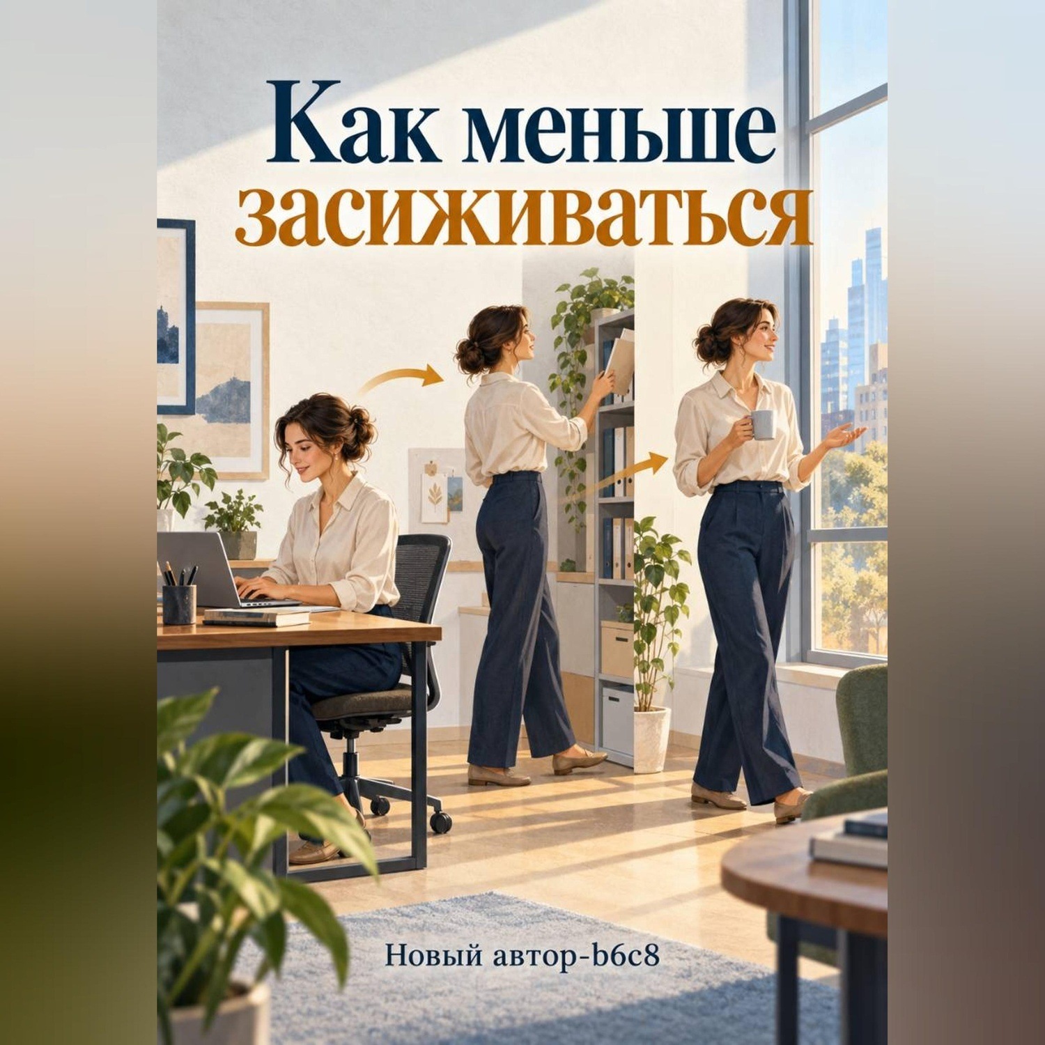 Обложка книги «Как меньше засиживаться»