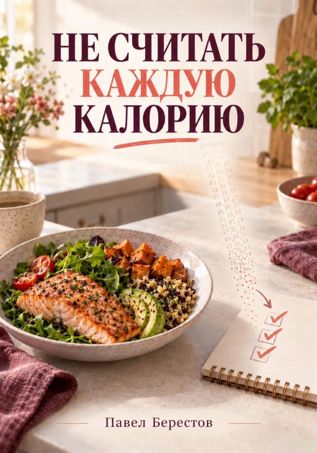 Обложка книги «Не считать каждую калорию»