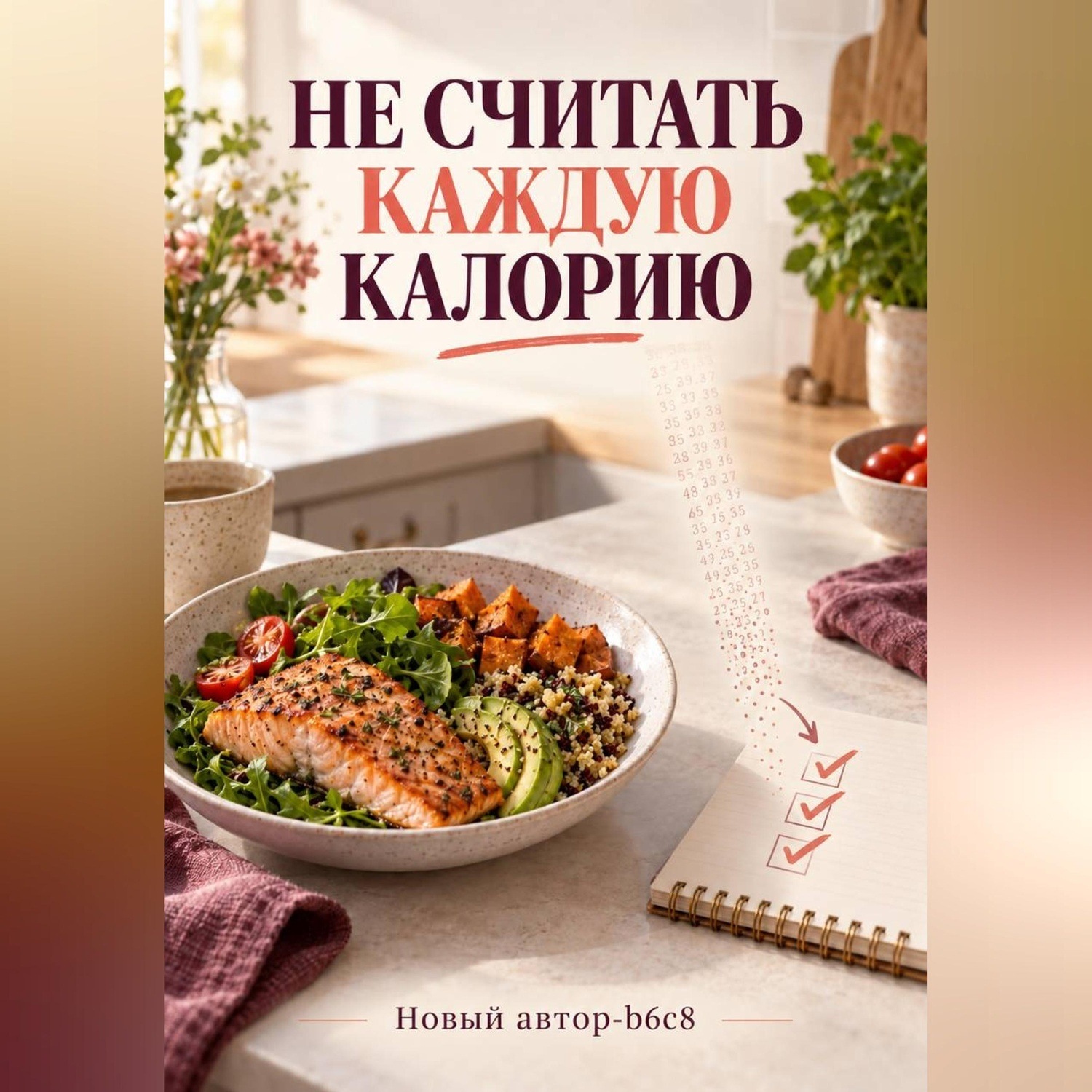 Обложка книги «Не считать каждую калорию»