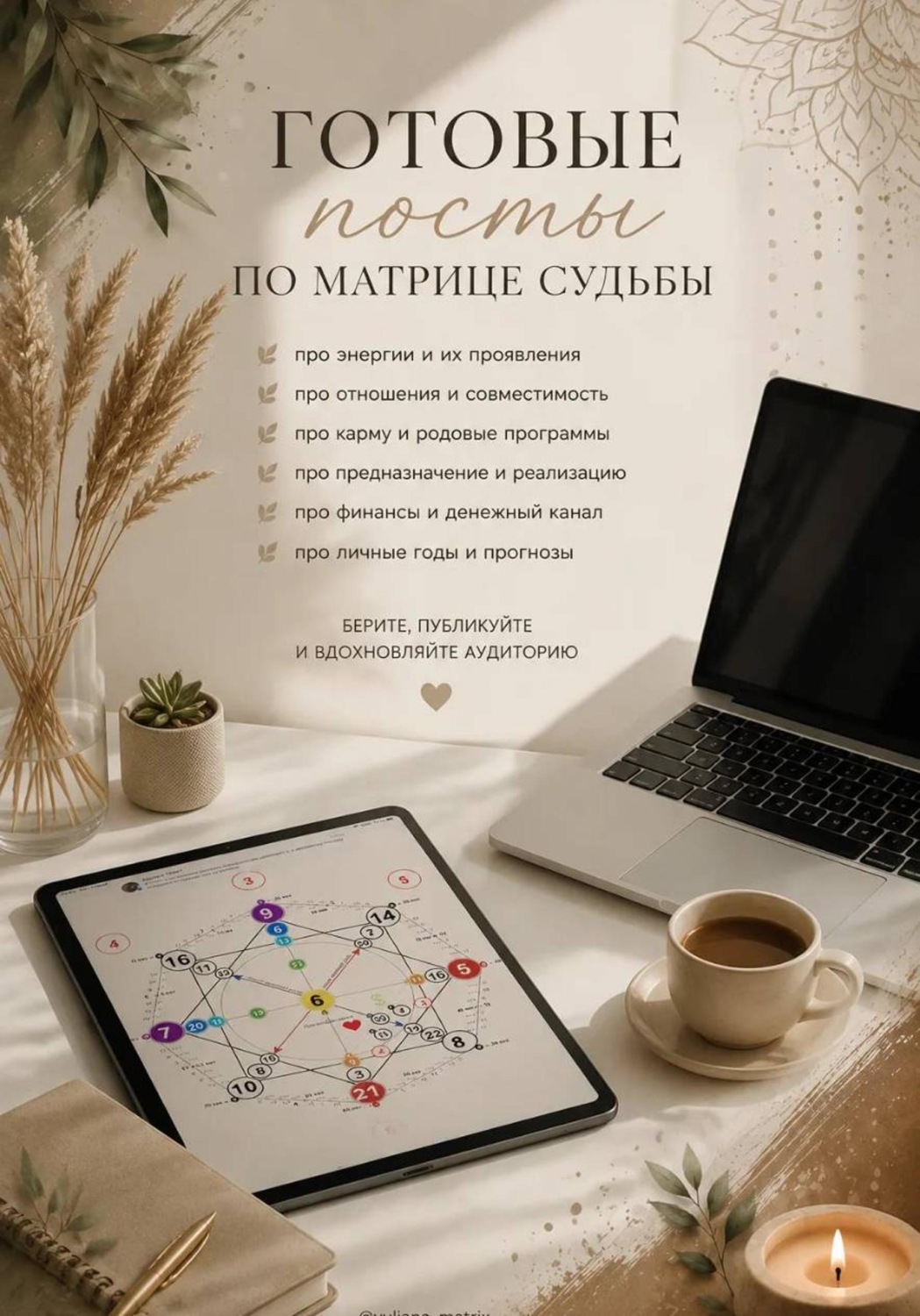 Обложка книги «Готовый контент по Матрице судьбы»