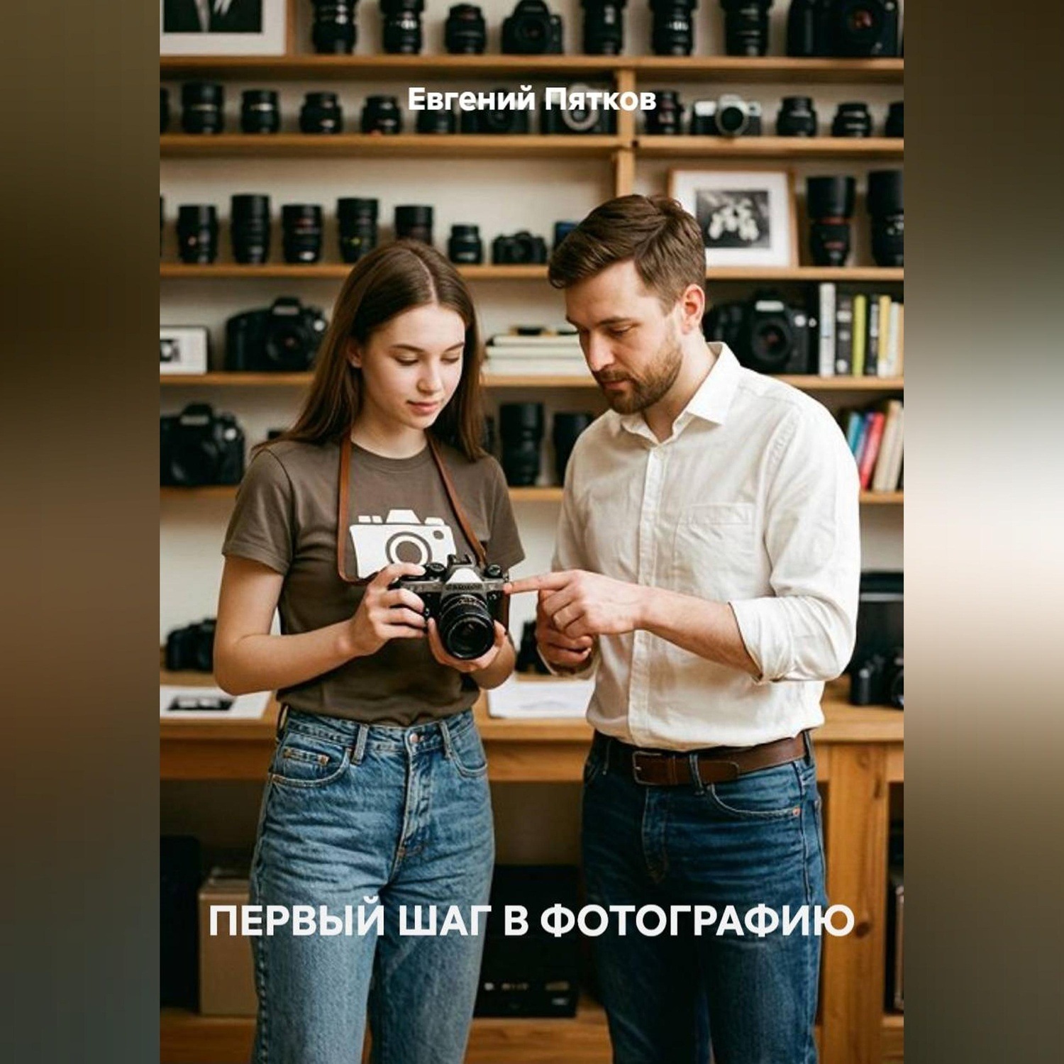 Обложка книги «Первый шаг в фотографию»