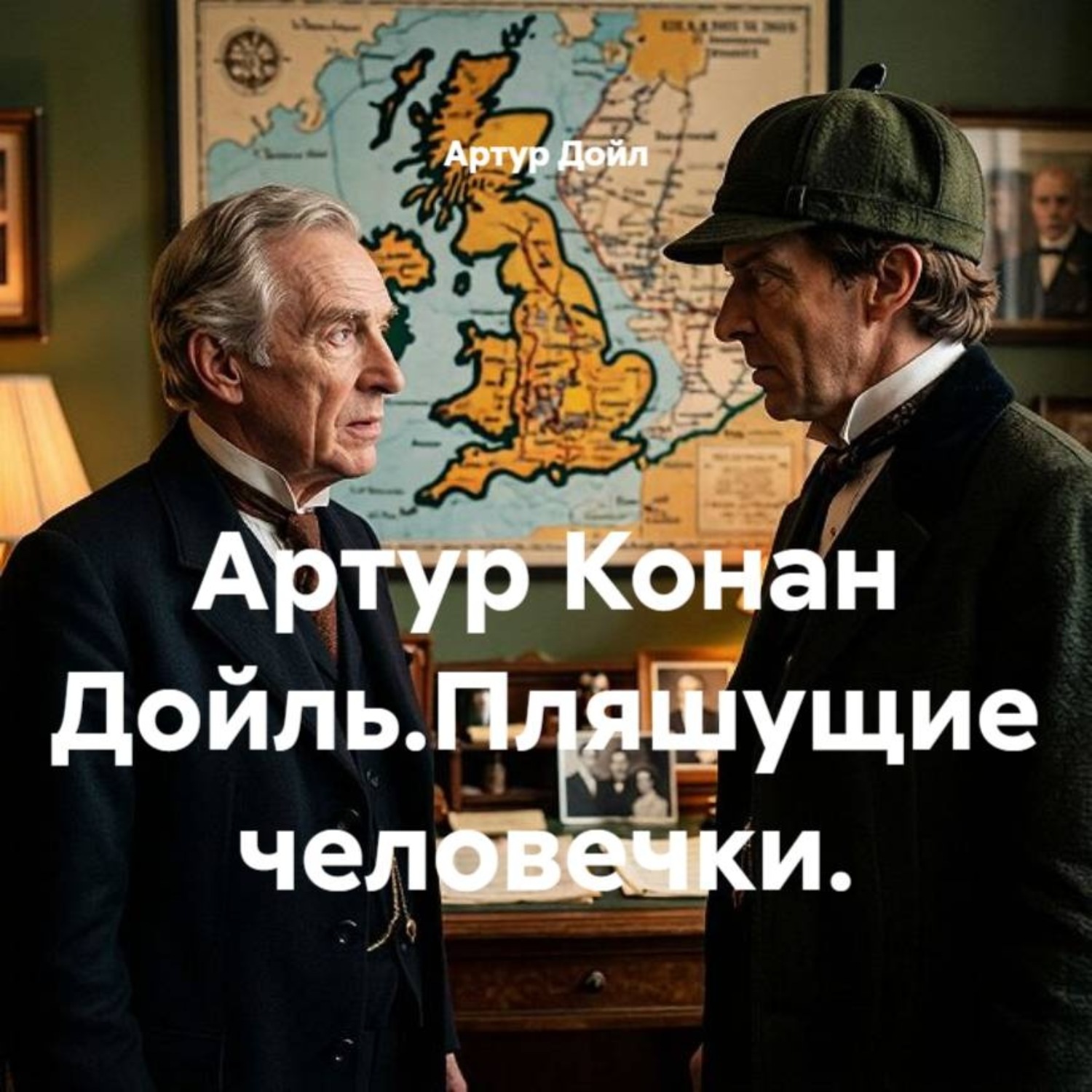 Обложка книги «Артур Конан Дойль.Пляшущие человечки.»