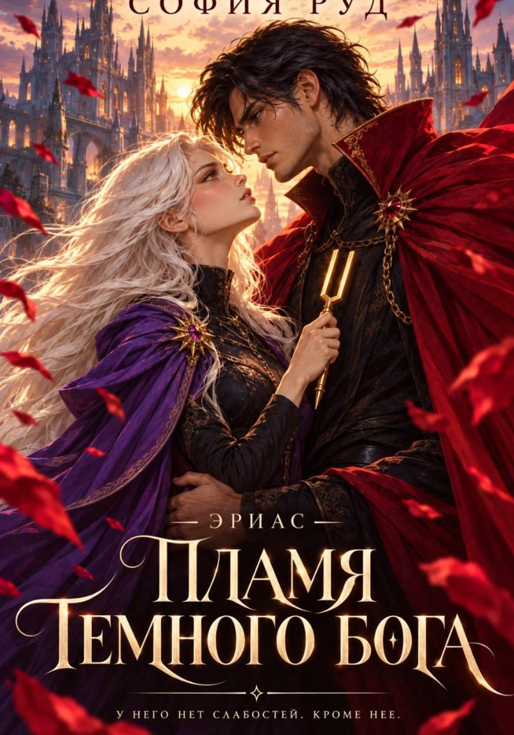 Обложка книги «Пламя темного бога (Эриас)»