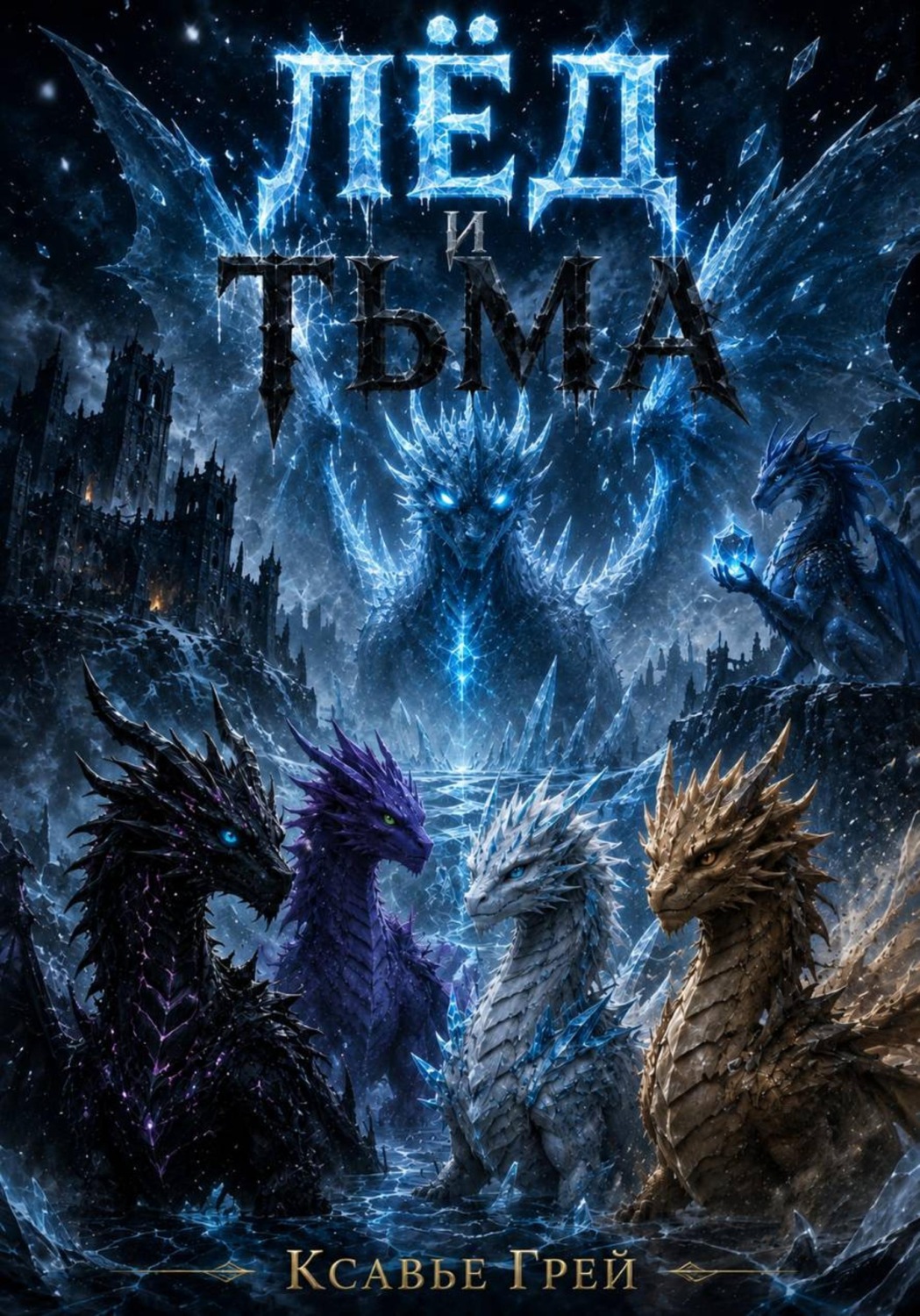 Обложка книги «Лёд и тьма»