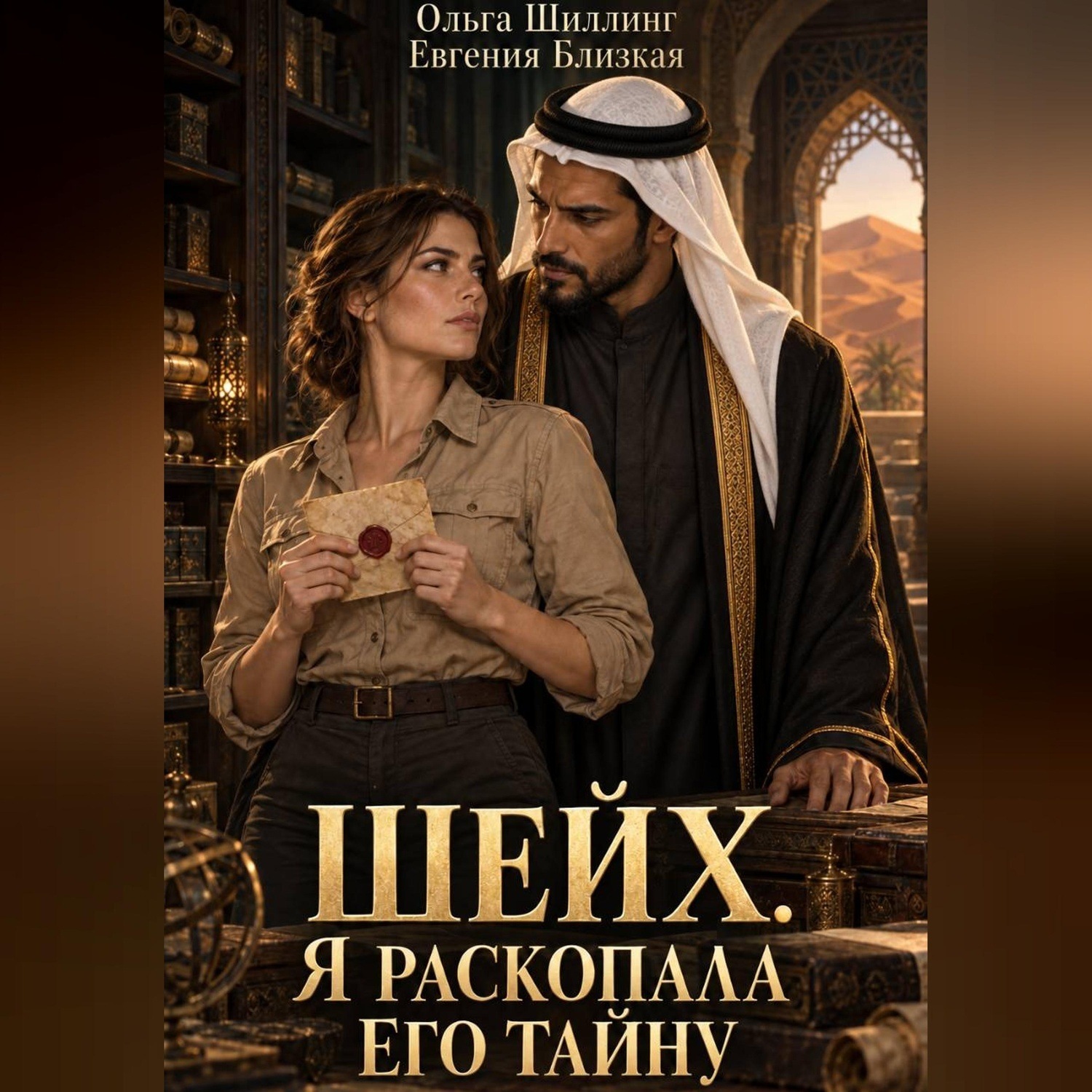 Обложка книги «Шейх. Я раскопала его тайну»