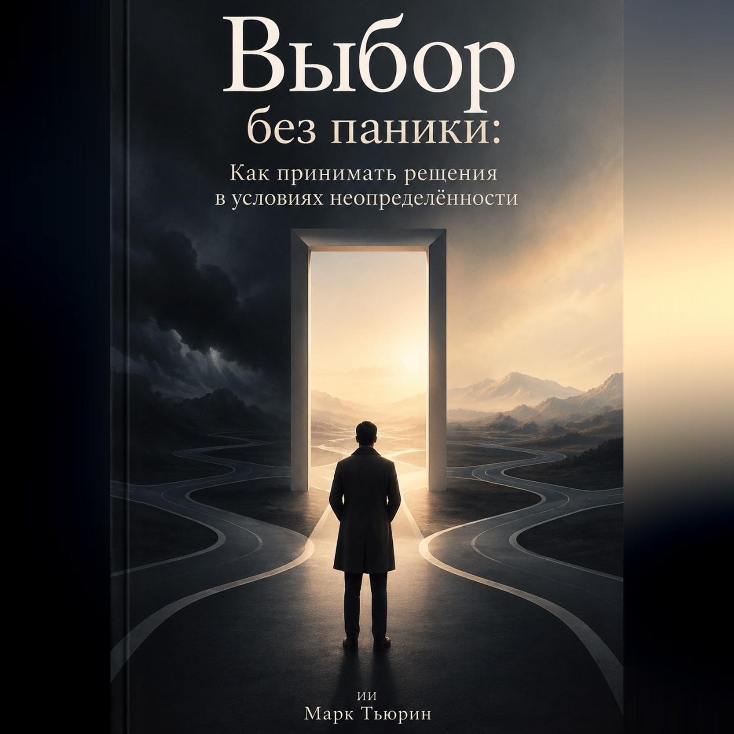 Обложка книги «Выбор без паники: Как принимать решения в условиях неопределённости»